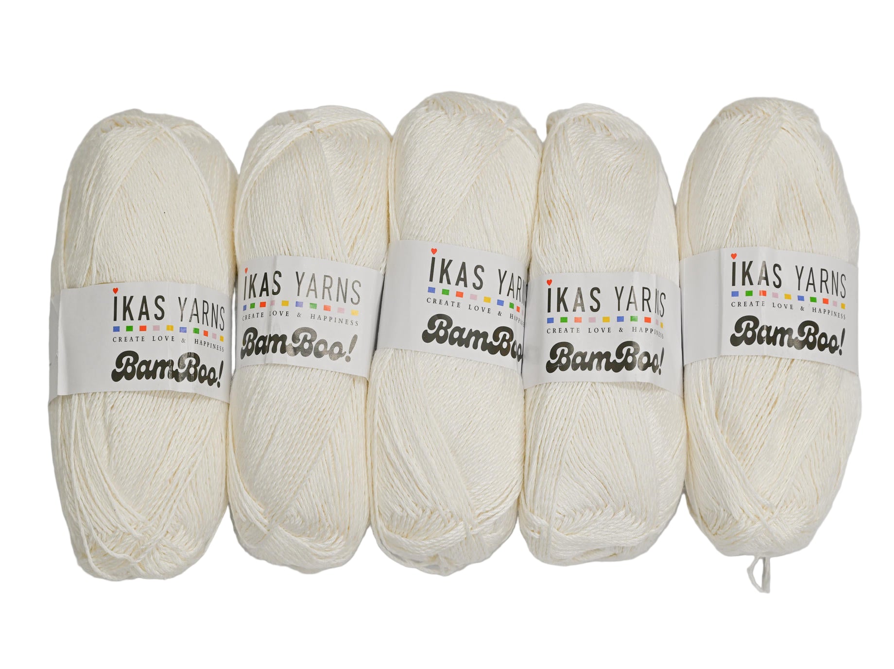 100g 5pc Bamboo White