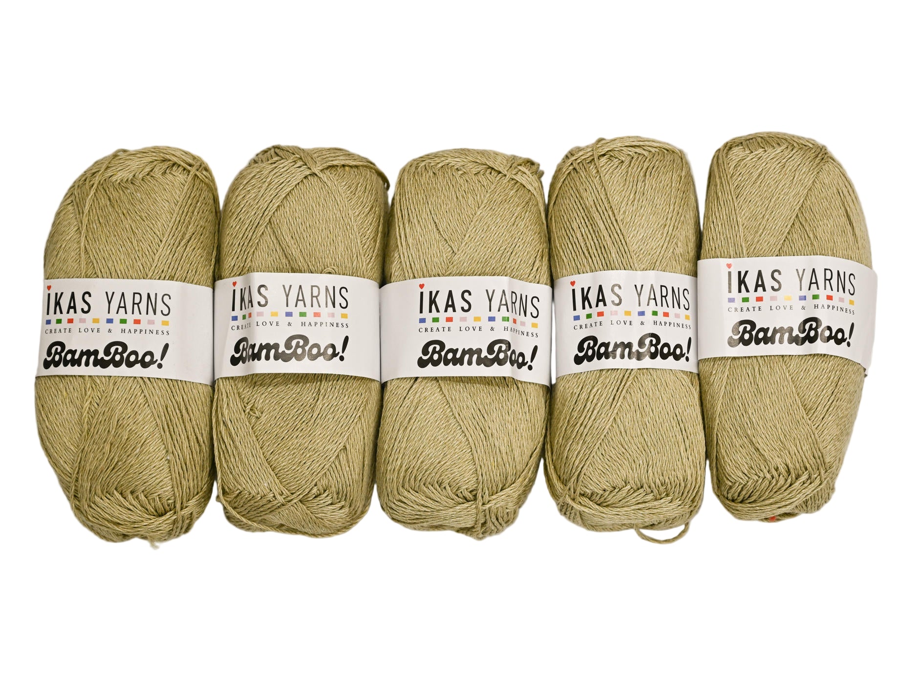 100g 5pc Bamboo Light Green