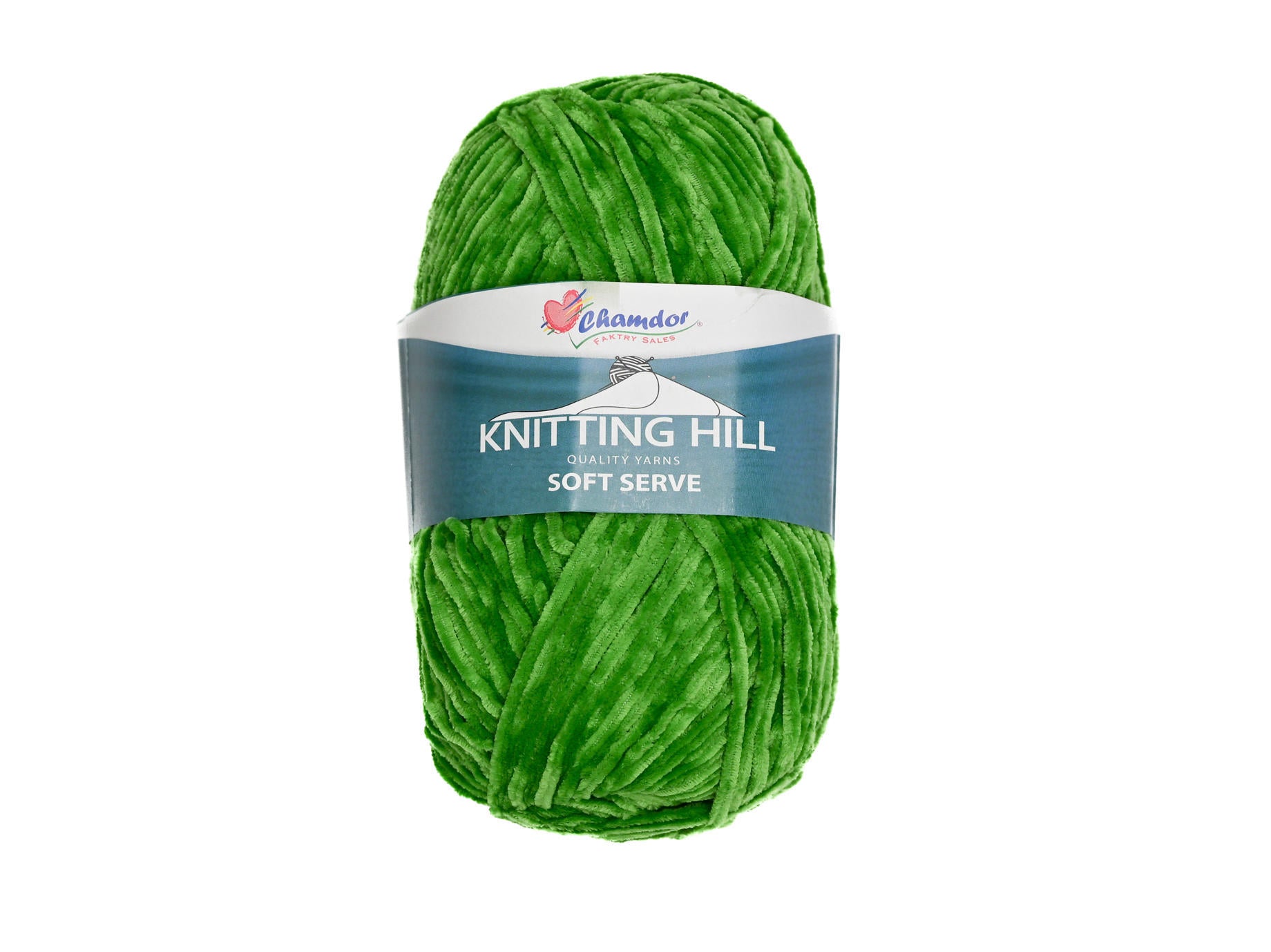 100g Knitting Hill Soft Serve Green
