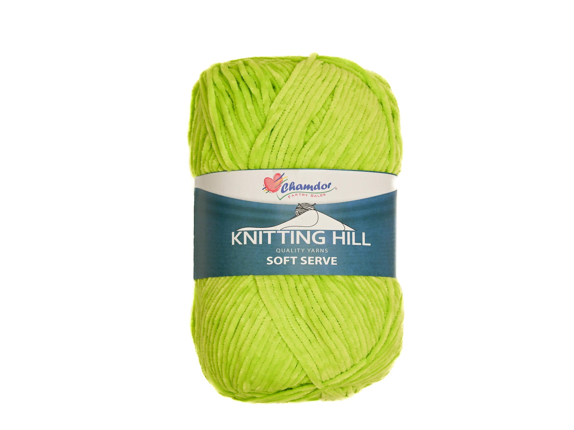 100g Knitting Hill Soft Serve Bottle Green