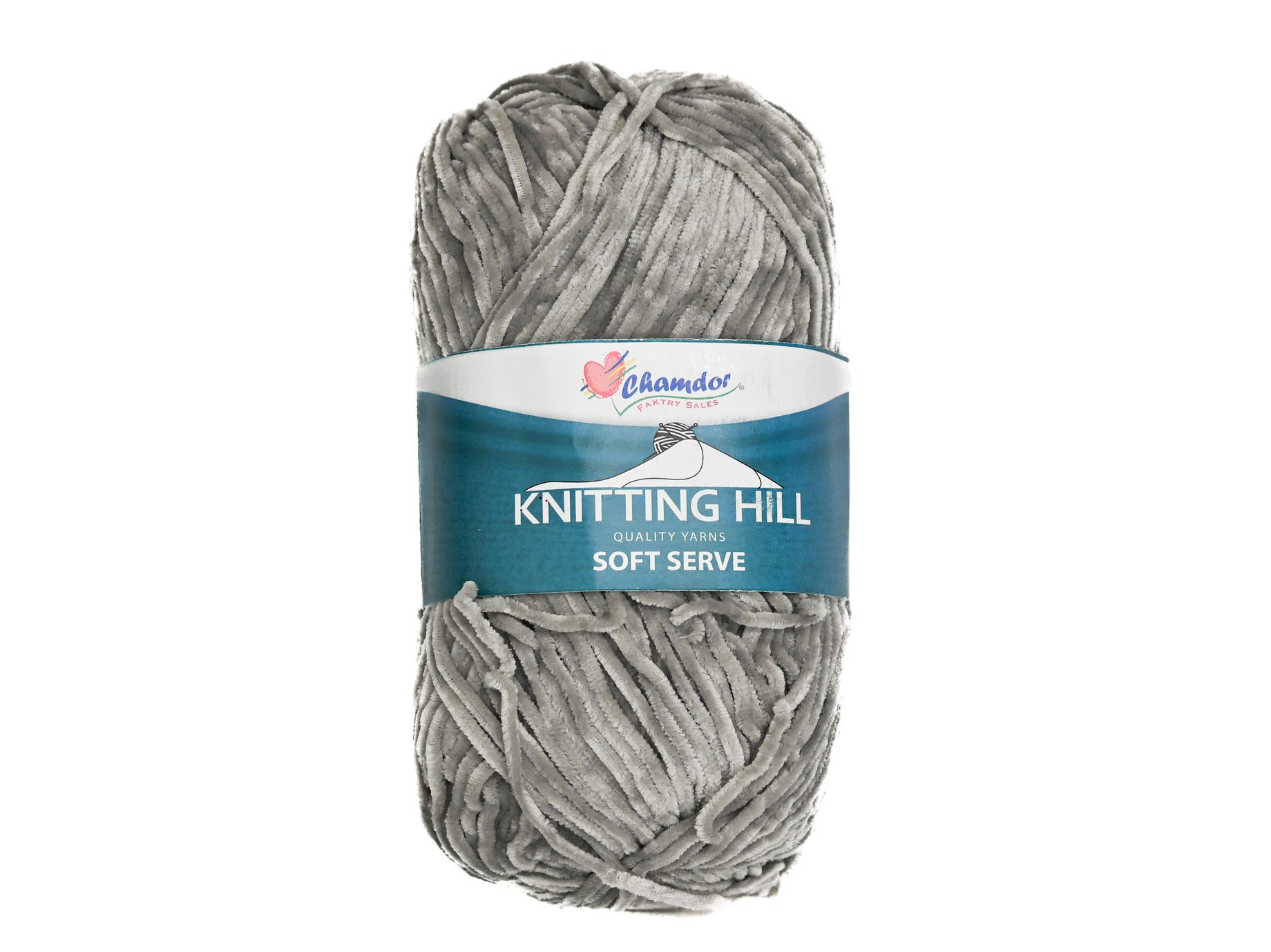 100g Knitting Hill Soft Serve Dark Grey