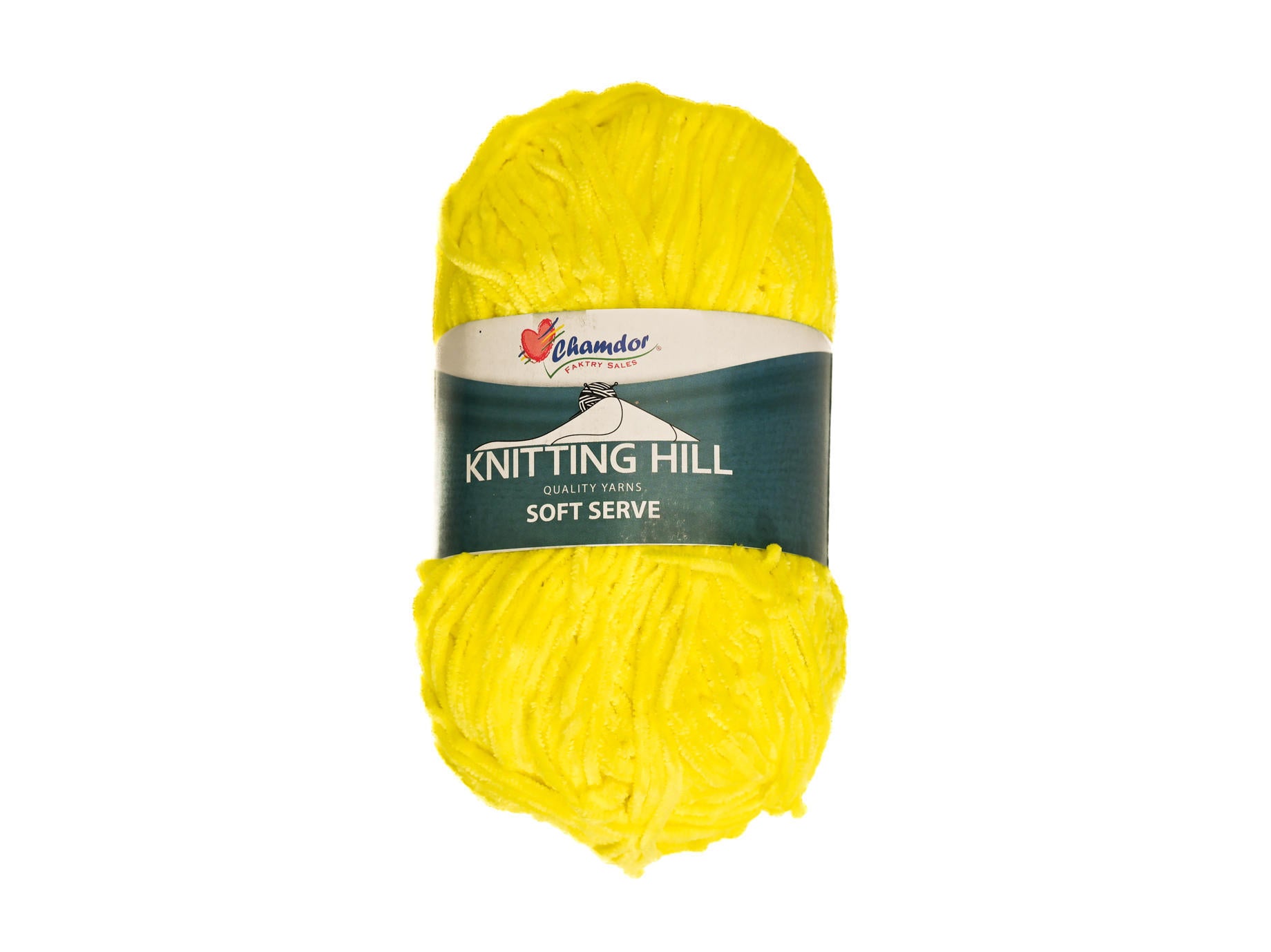 100g Knitting Hill Soft Serve Yellow