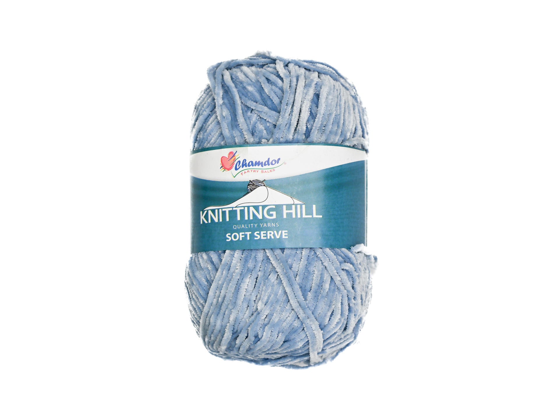 100g Knitting Hill Soft Serve Blue