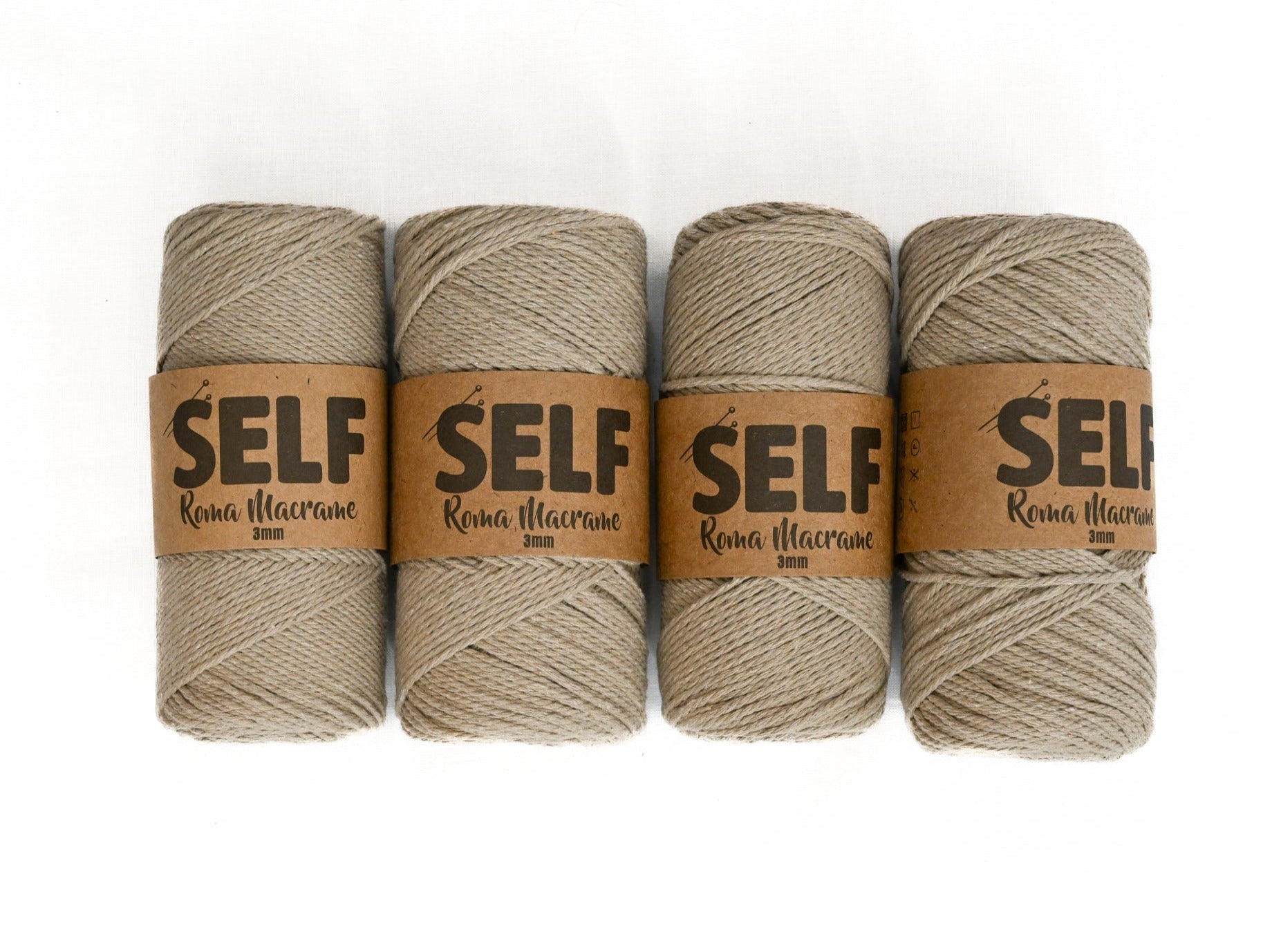 250g 4PC 3MM Roma Macrame