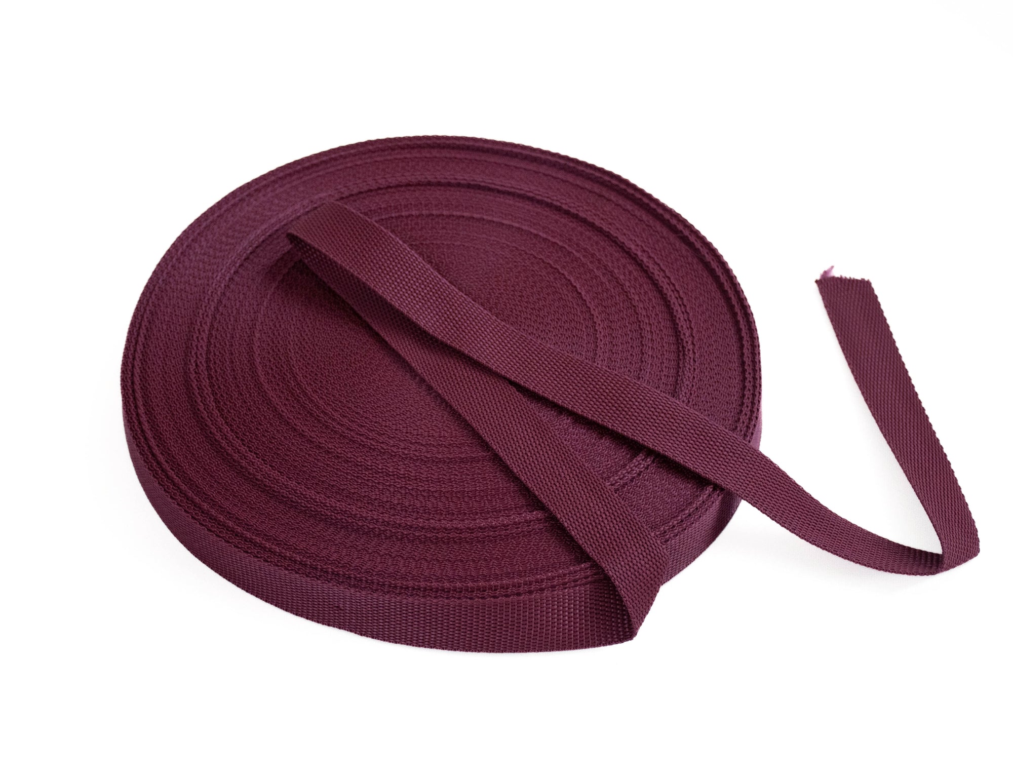 Polyprop Webbing Maroon