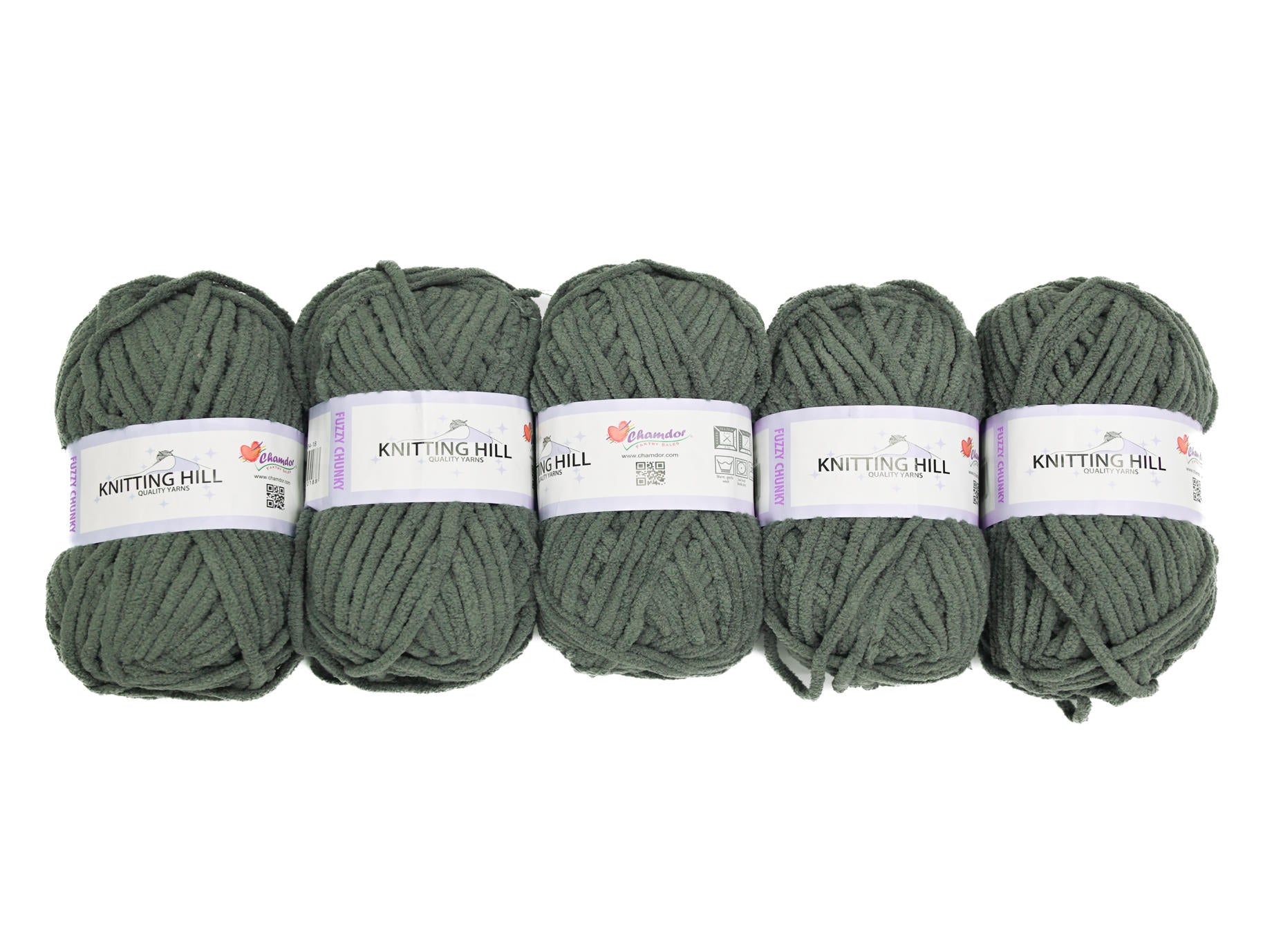 5pc 100g Fuzzy Chunky