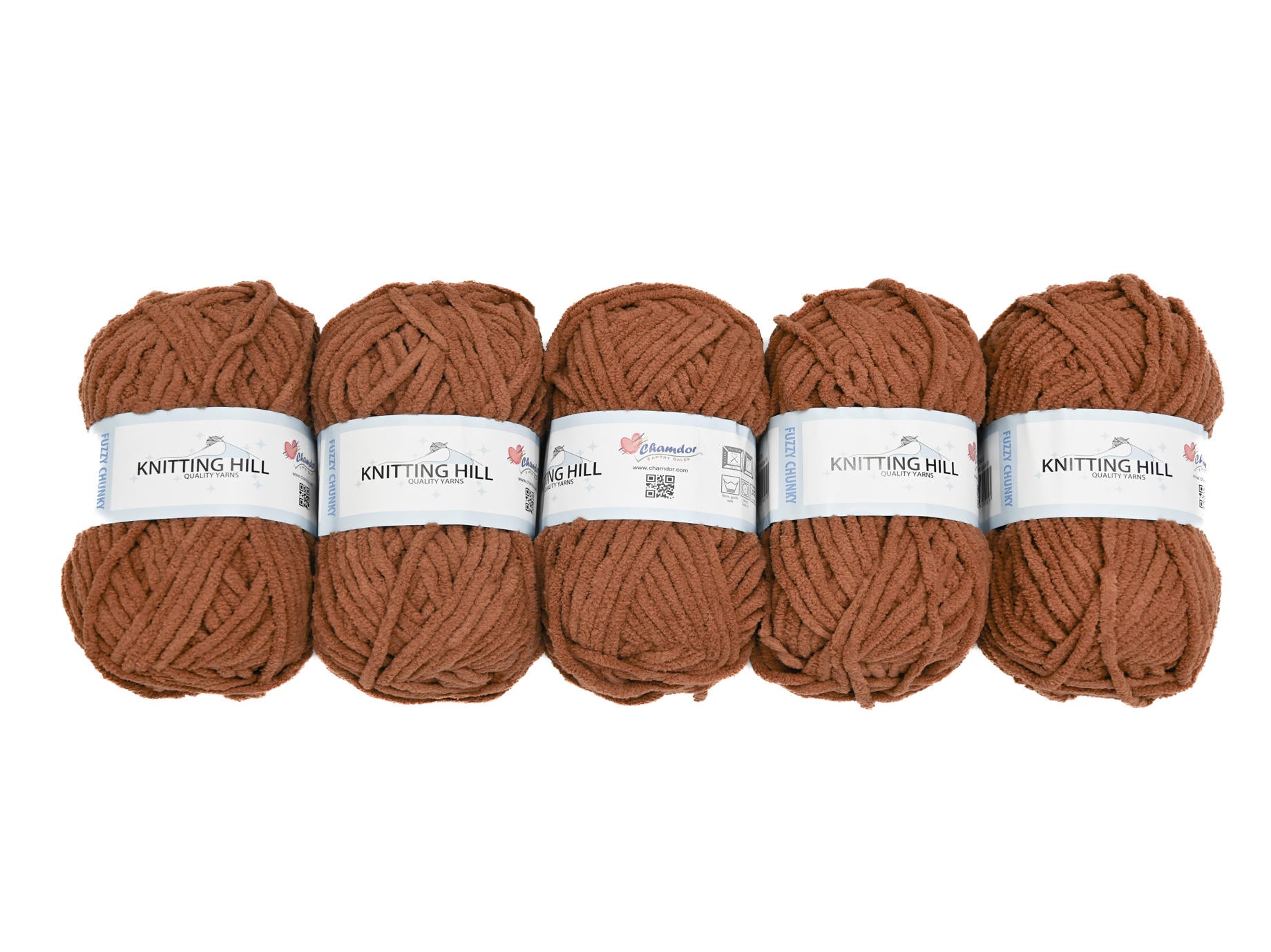 5pc 100g Fuzzy Chunky