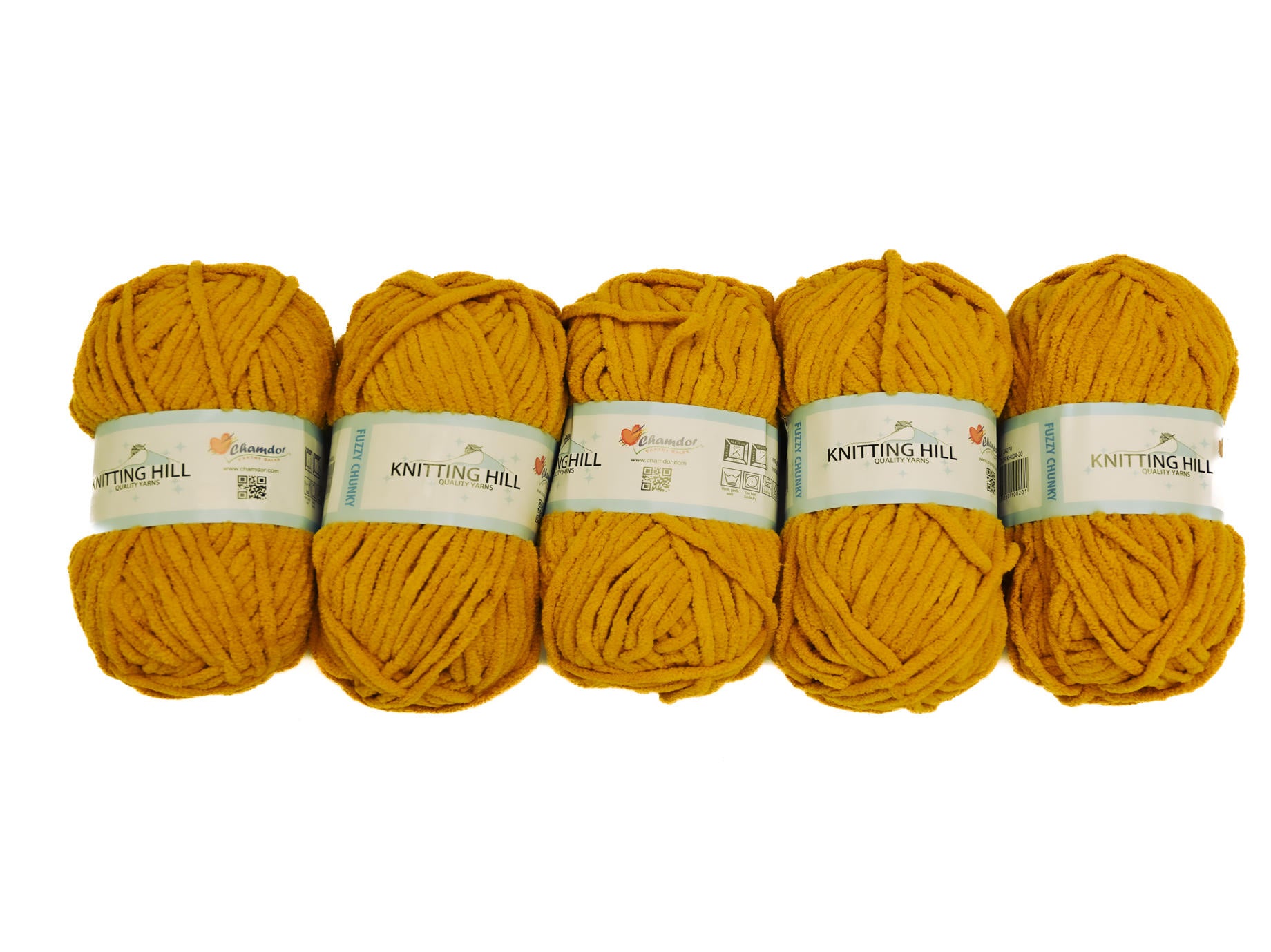 5pc 100g Fuzzy Chunky