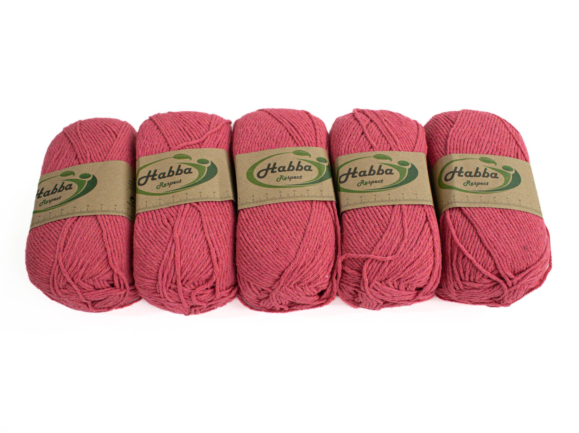 100G 5Pc Habba Wool Double Knit Pomegranate
