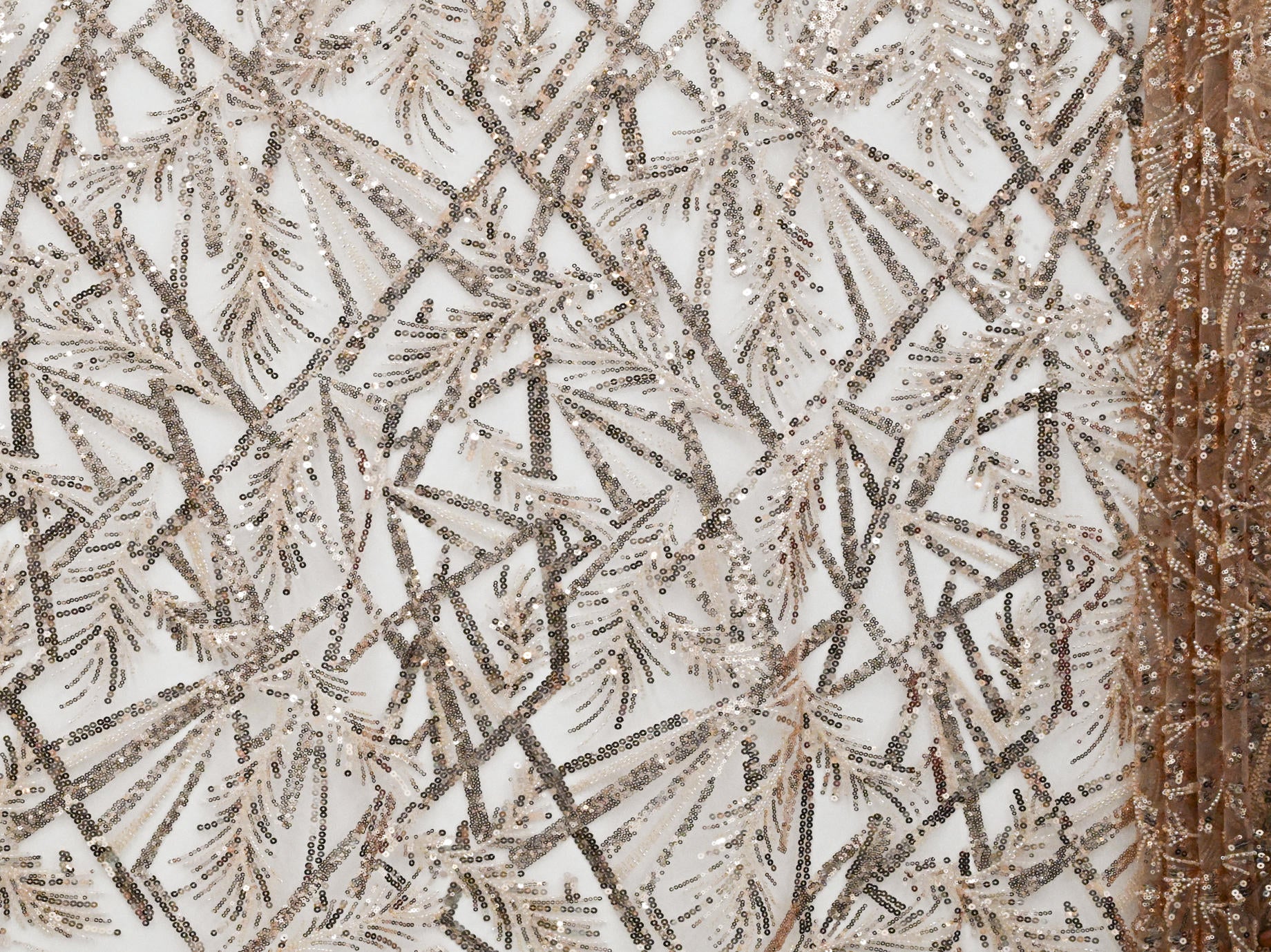 130cm Celestial Beaded Tulle BF715-9
