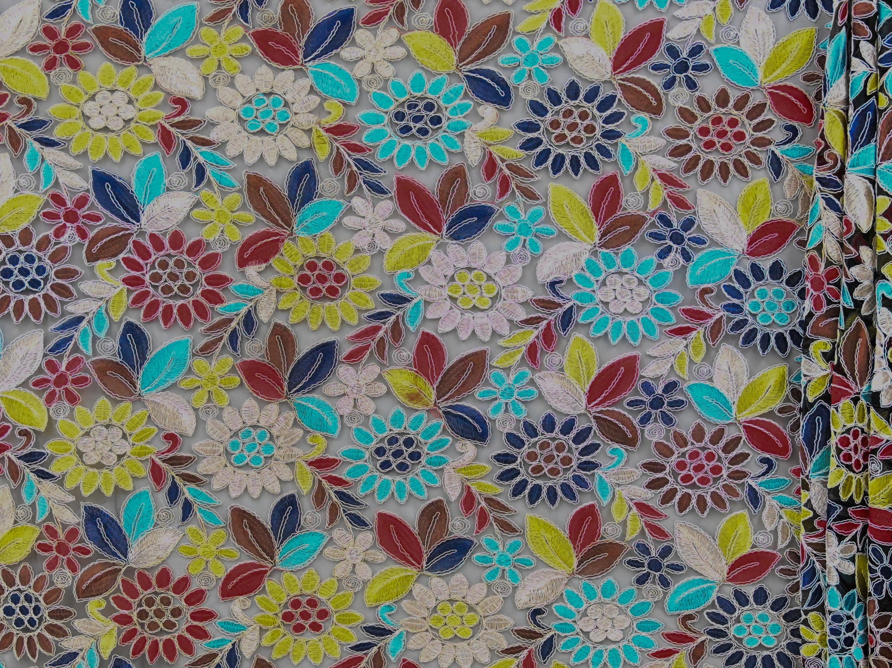 130cm Mexican Corded Lace BF794-1