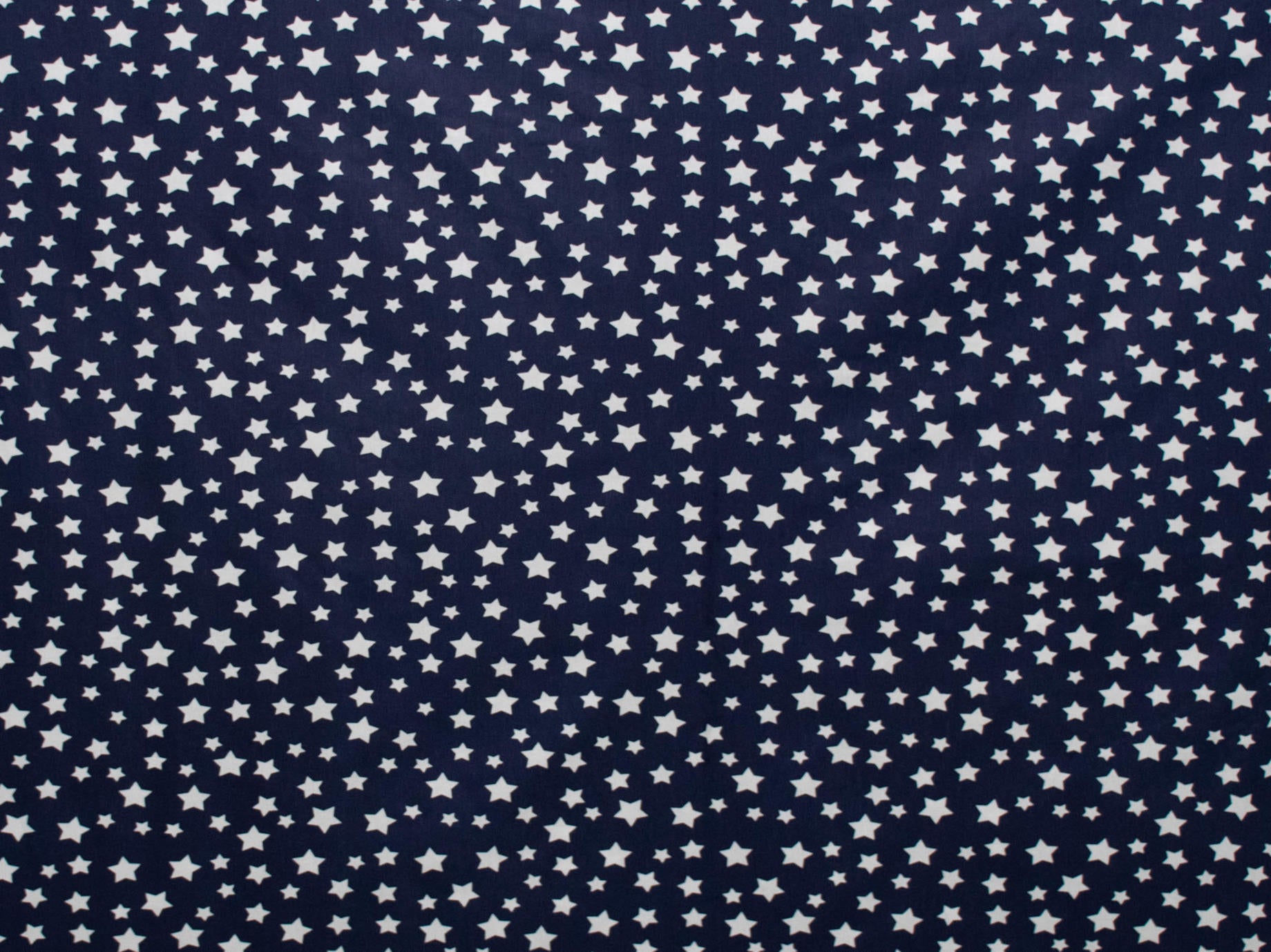 240cm White Stars Cotton Sheeting CU1189-18