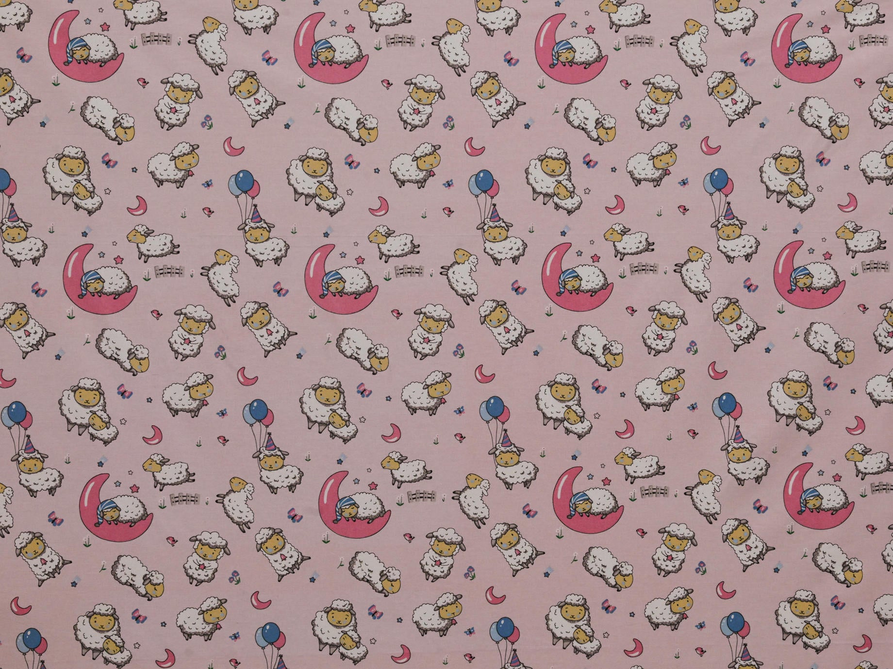 240cm Printed Cotton Curtaining CU1540-76