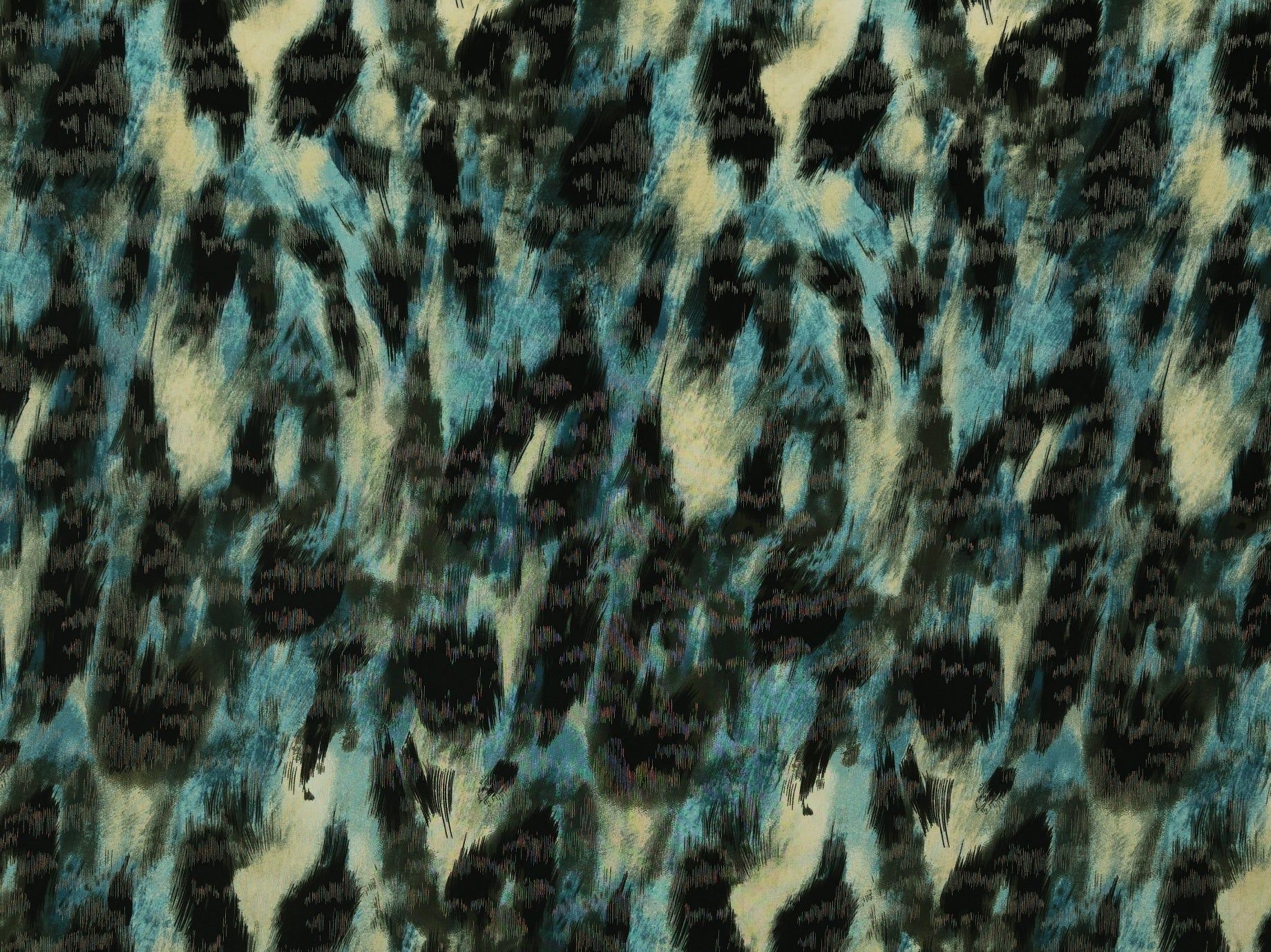 150cm Printed Lurex Fdy DR1680-18