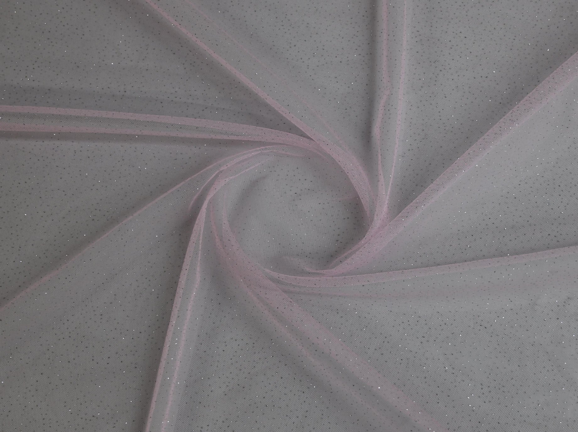 150cm Tulle With Silver Glitters DR1724-13