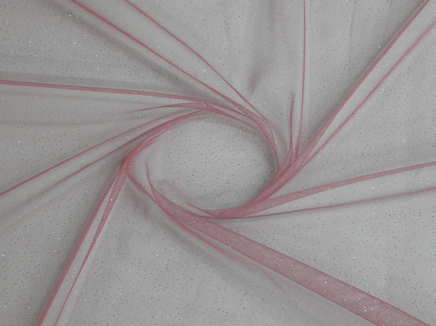 150cm Tulle With Silver Glitters DR1724-34