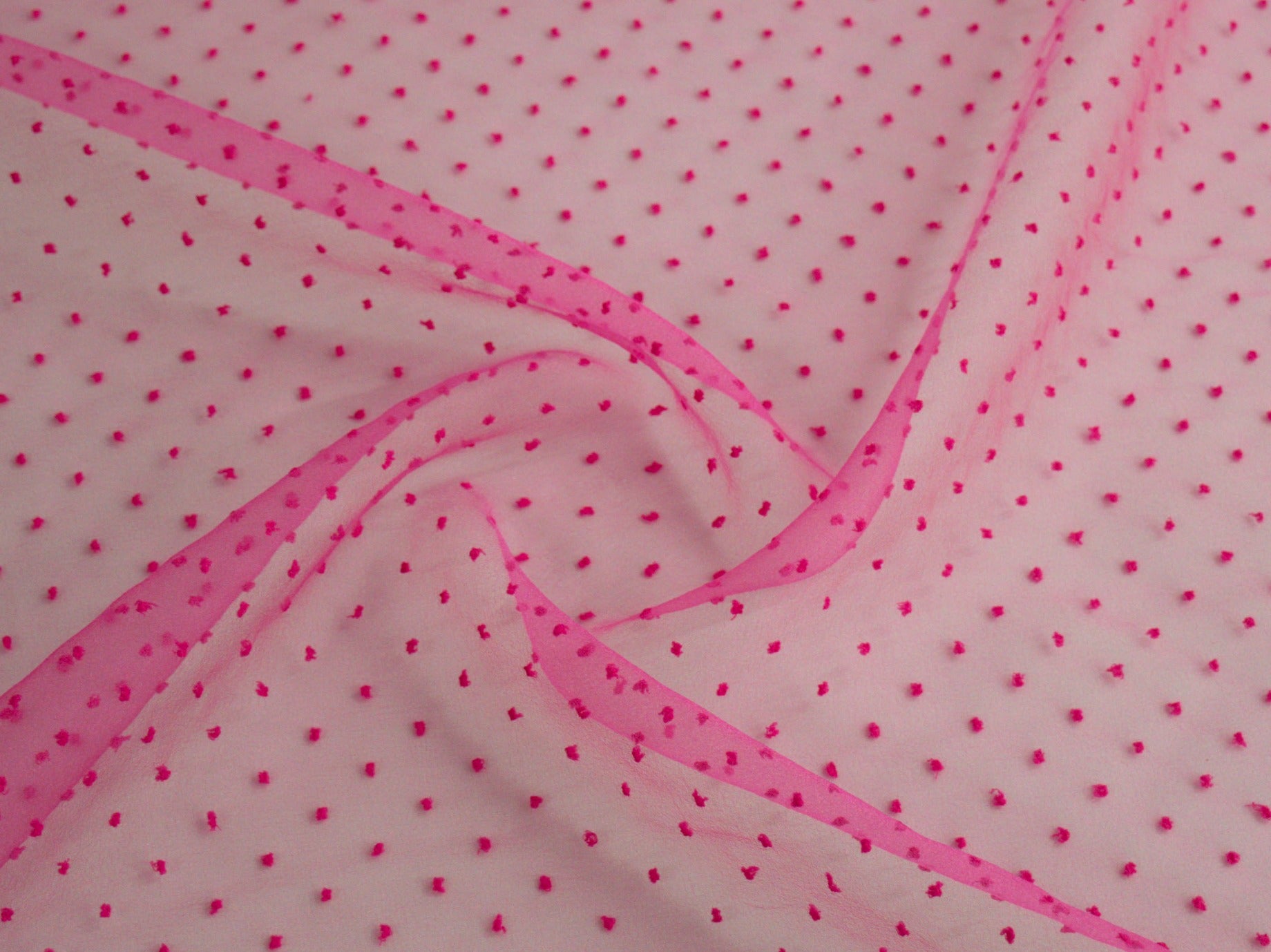 150cm Dobby Dot Organza DR1970-10