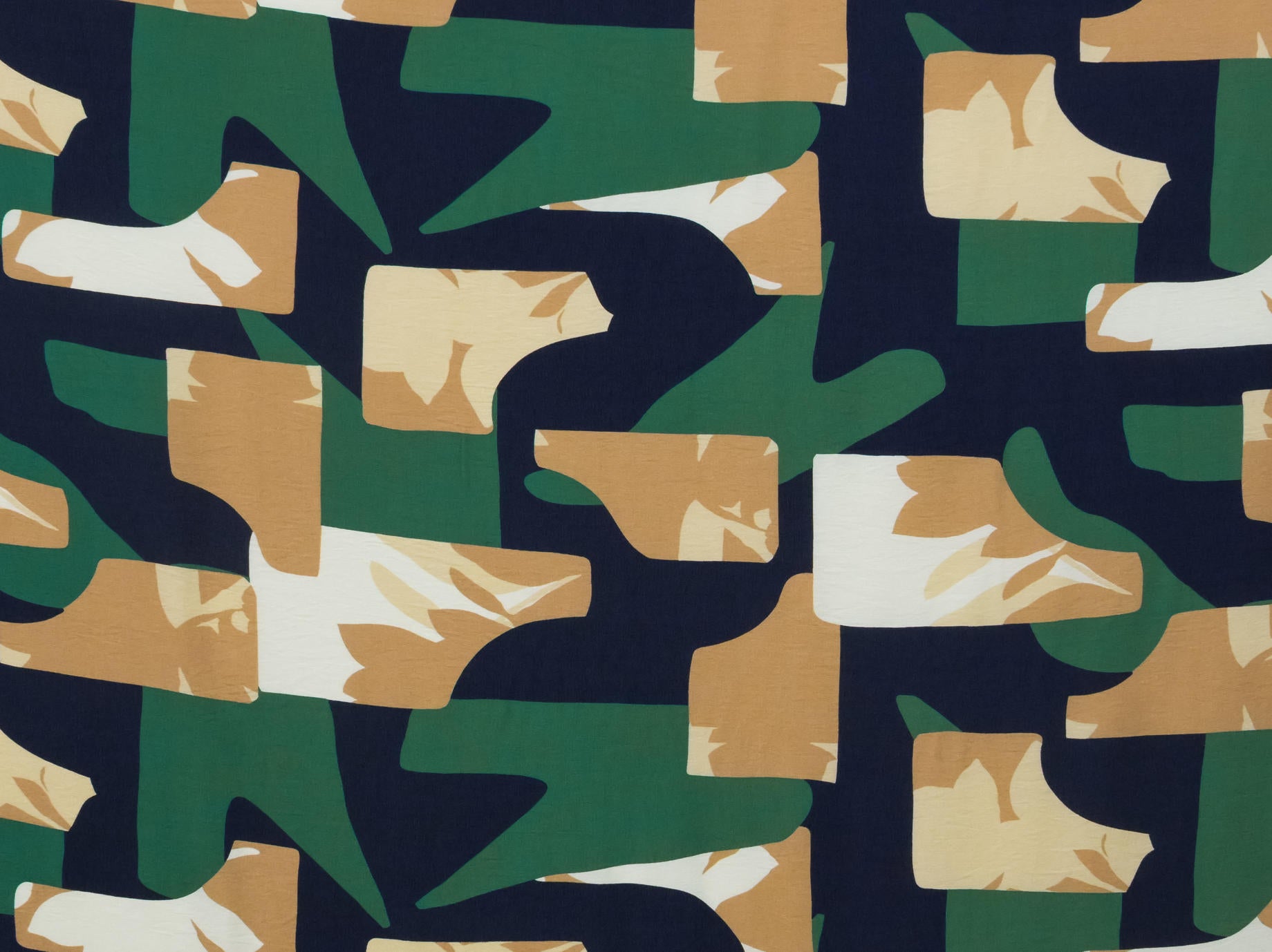 147cm Printed Nylon Rayon Crinkle DR2031-50