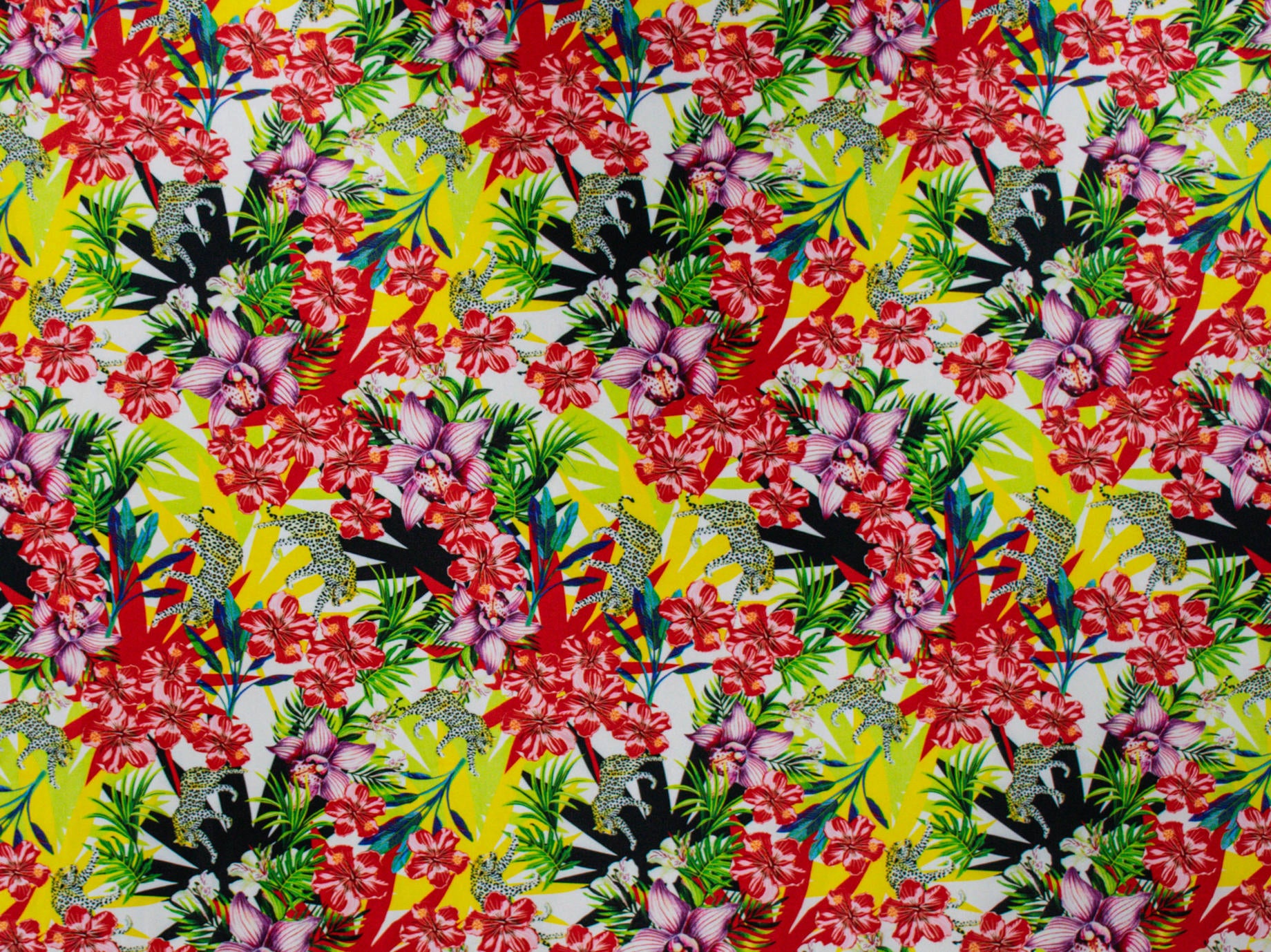 150cm Printed Poly Lycra DR2059-2