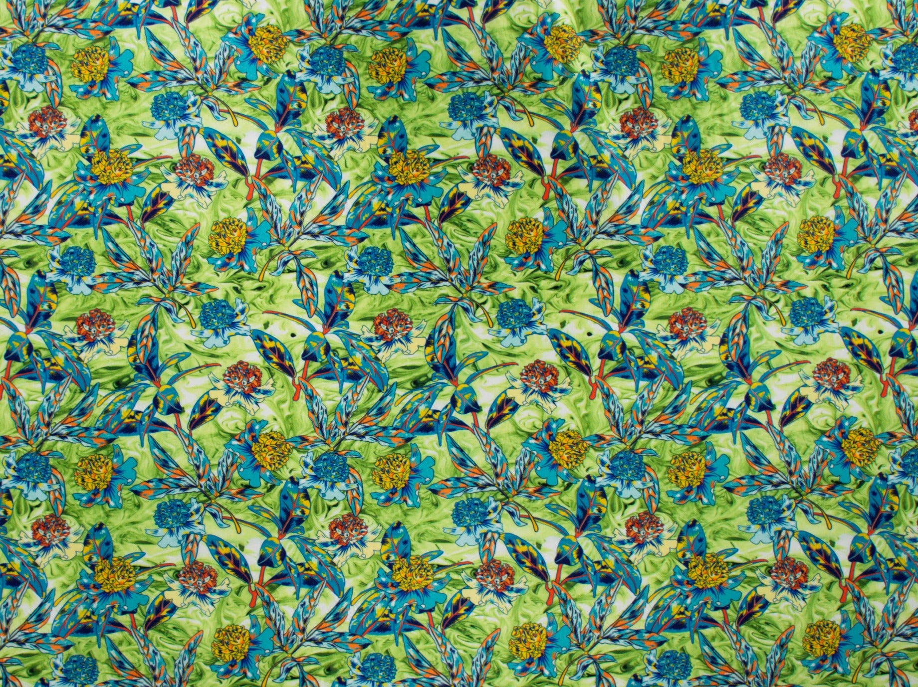 150cm Printed Poly Lycra DR2059-7