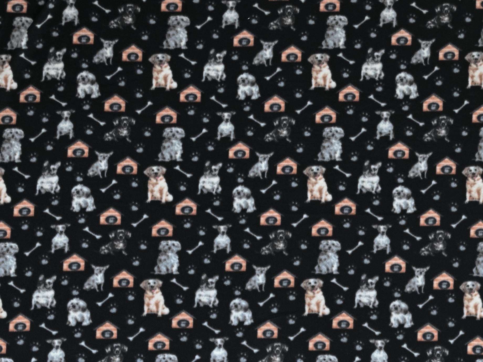 150cm Printed Polar Fleece DR2276-1