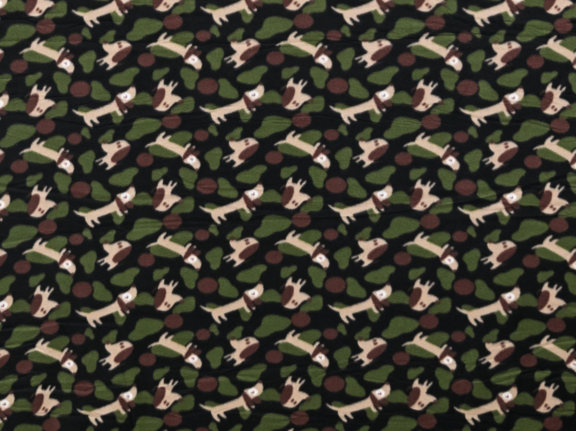150cm Printed Polar Fleece DR2276-12