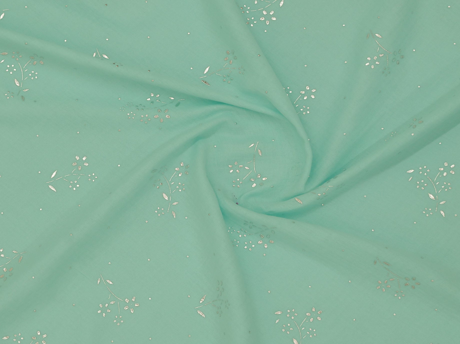 130cm Foil Printed 100% Cotton Puffy DR2388-7