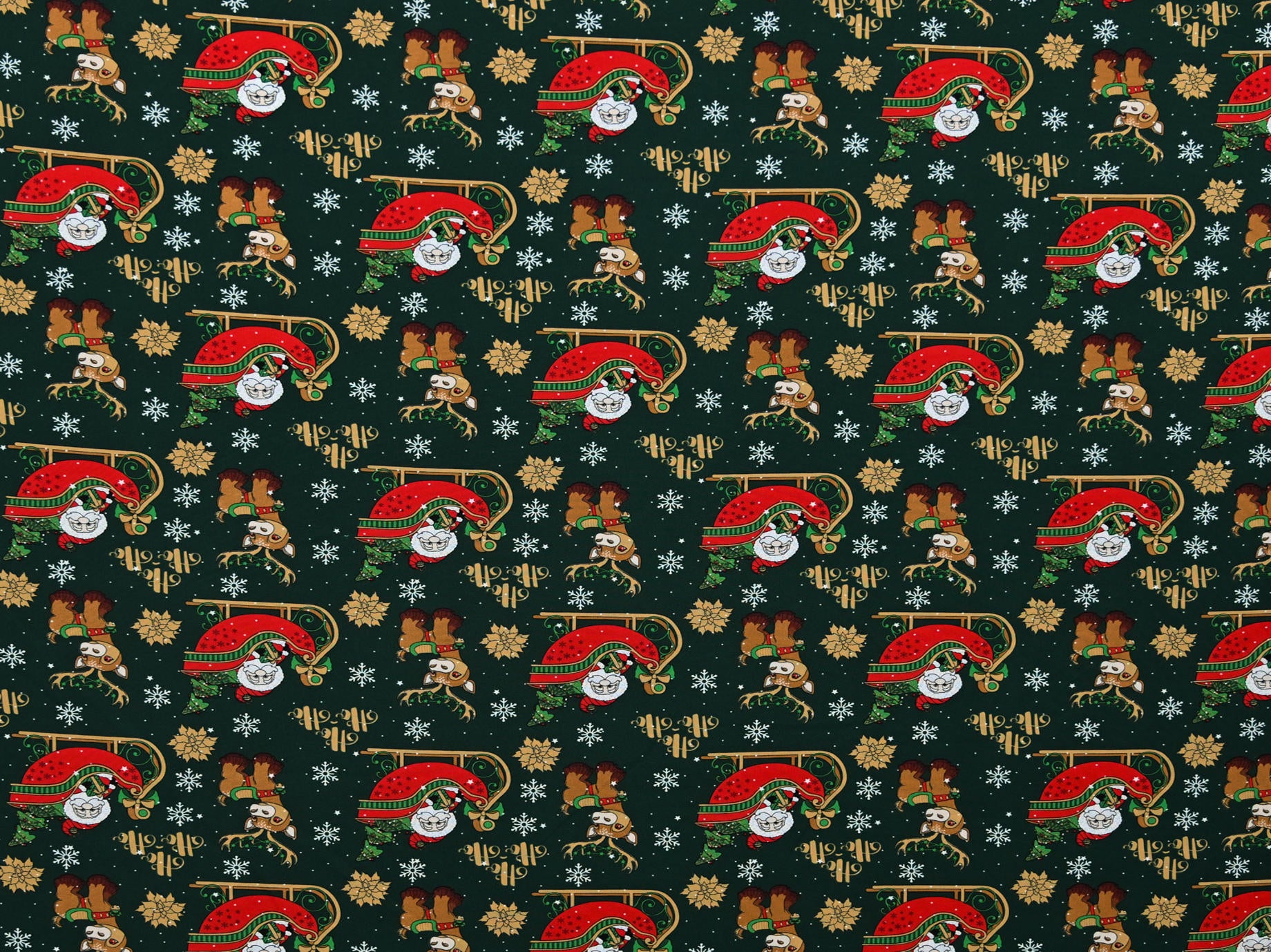 150cm Printed X-Mas Mini Matt DR244-42