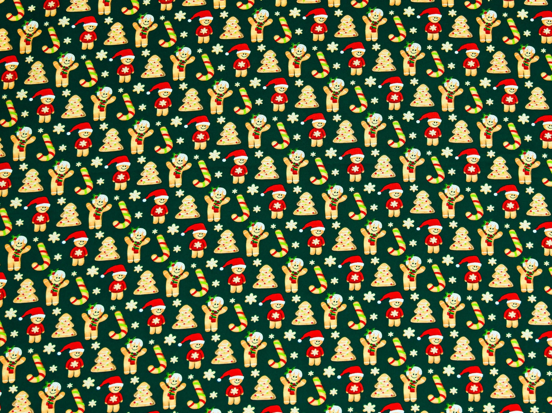 150cm Printed X-Mas Mini Matt DR244-87