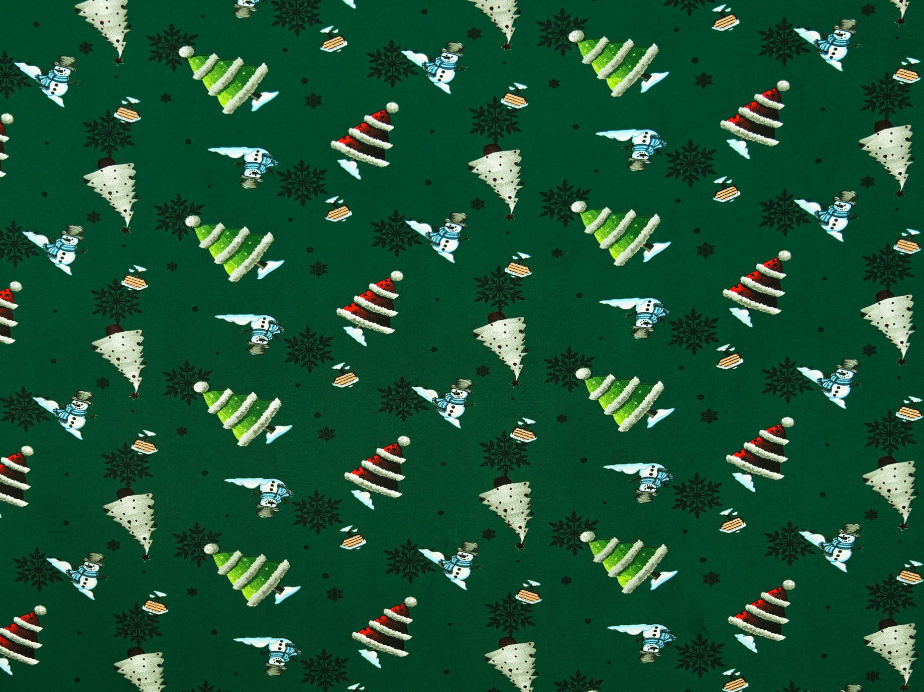 150cm Printed X-Mas Mini Matt DR244-92