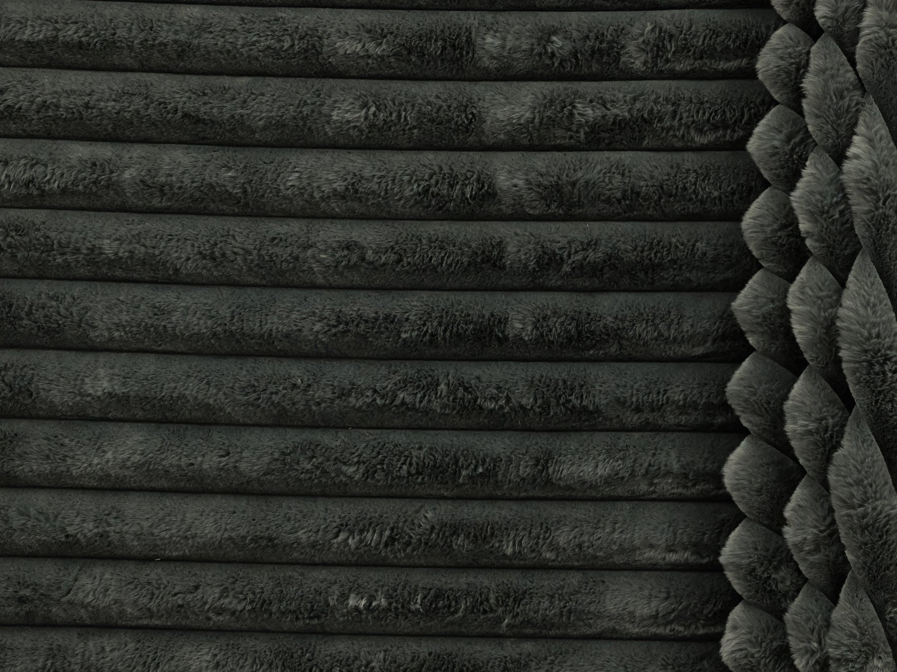 160cm Luxury Stripe Faux Fur DR2472-4