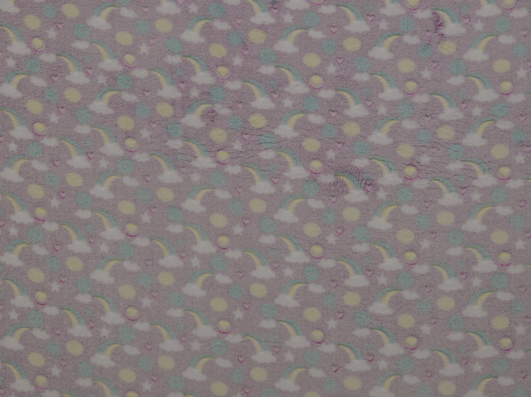 150cm Printed Embroidered Mongolian Fleece DR2625-3