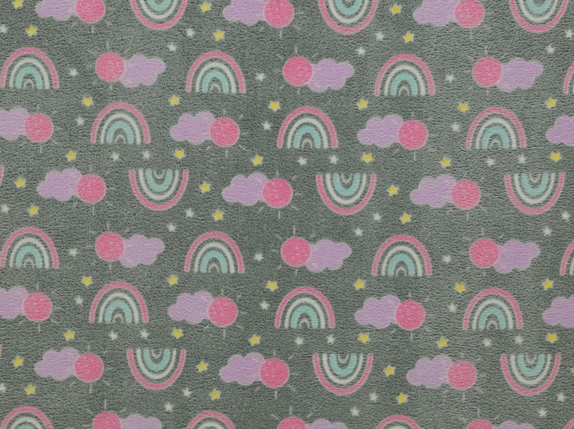 150cm Printed Embroidered Mongolian Fleece DR2625-7