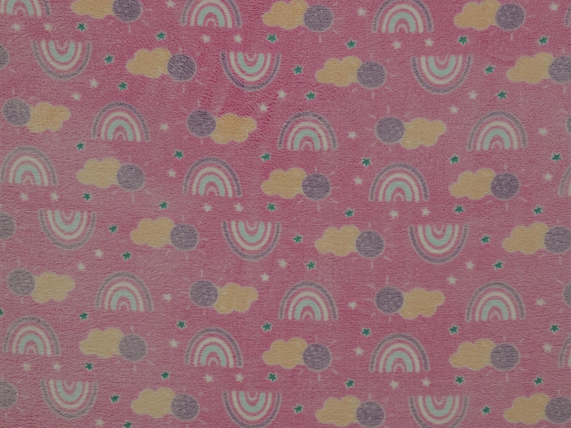 150cm Printed Embroidered Mongolian Fleece DR2625-8