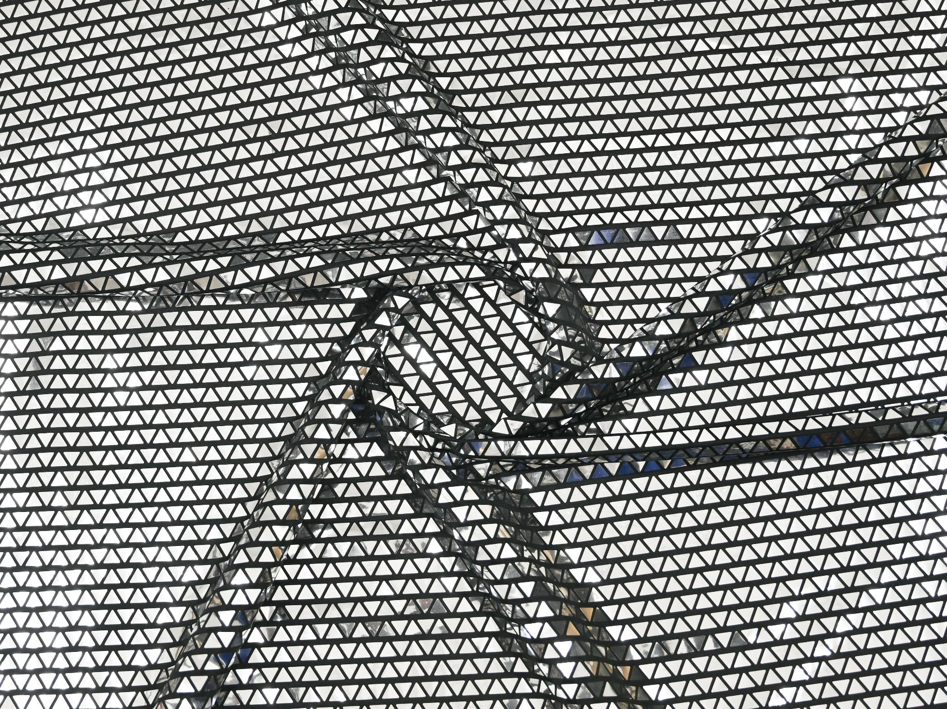 150cm Triangles Sequins Spandex DR2653-1