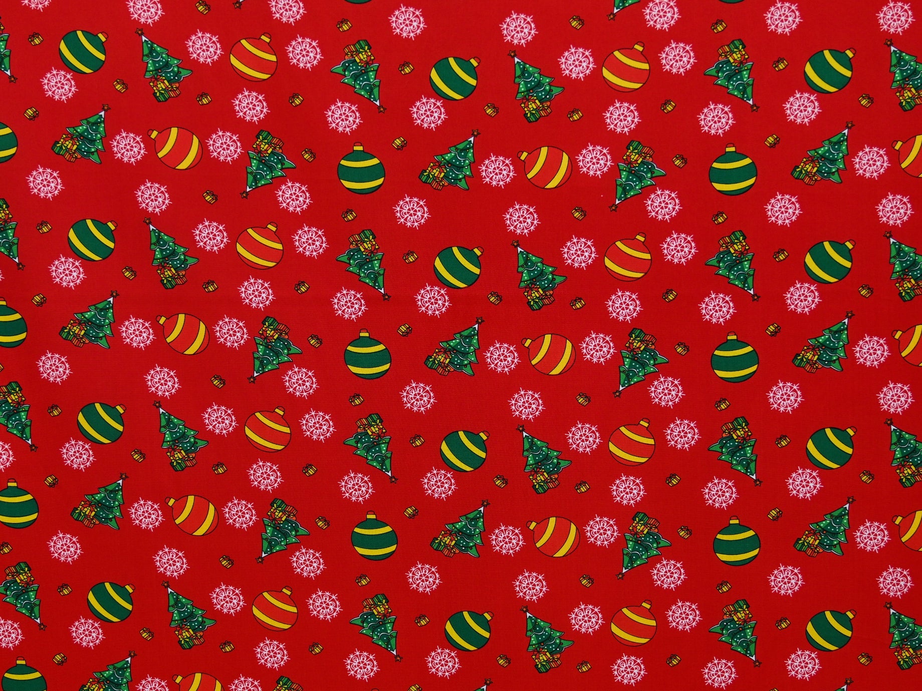 150cm Printed X-Mas Mini Matt DR2751-9