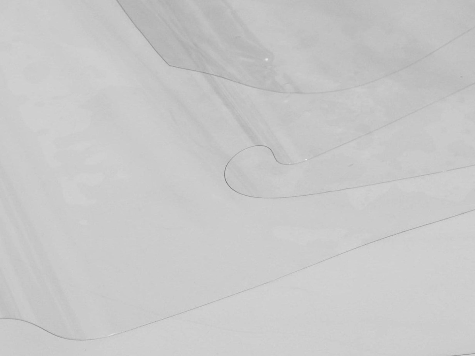 150cm 100Micron Clear Plastic OD253-1