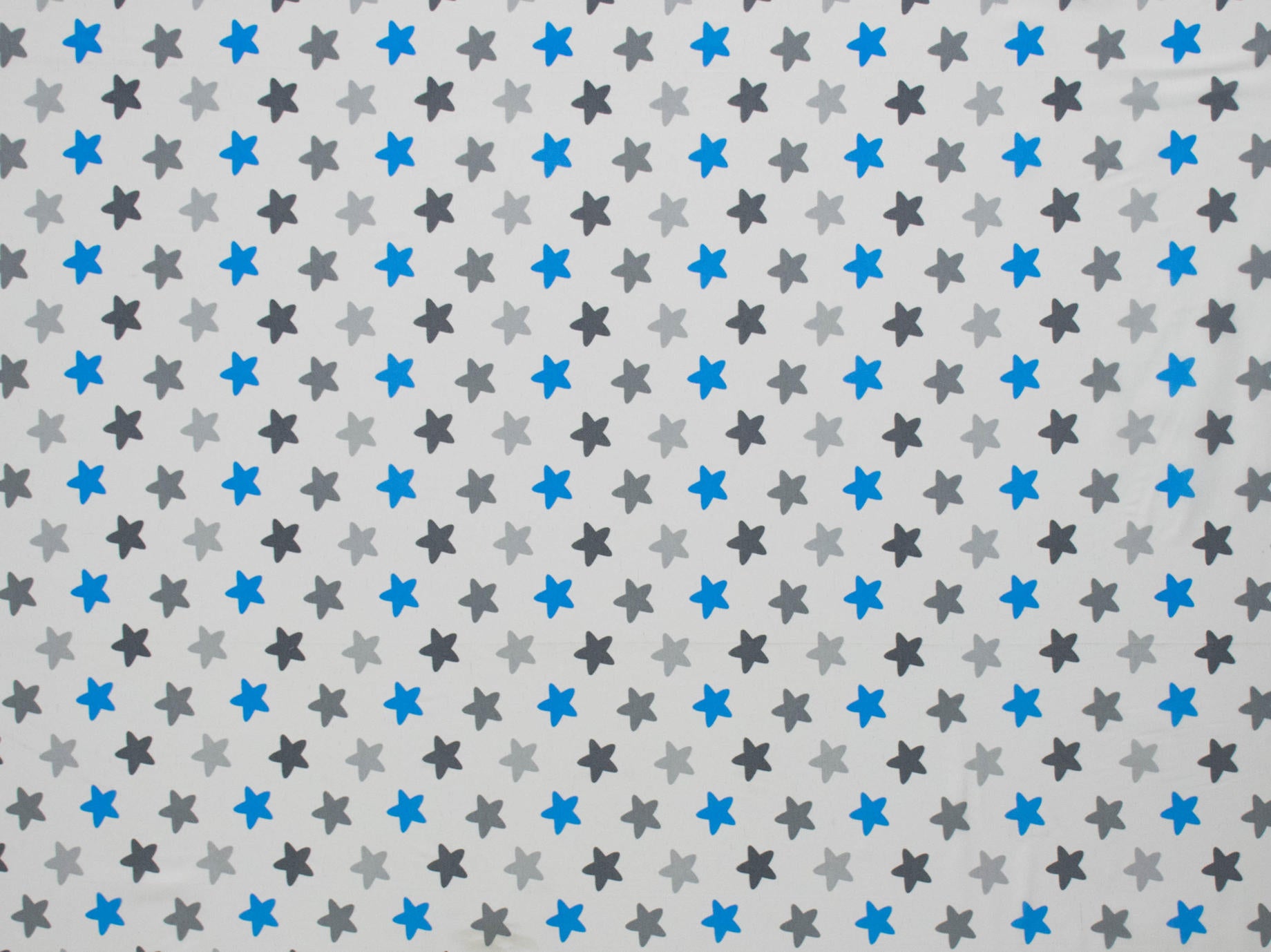 240cm 4F Printed Big Stars Poly Cotton SH308-1