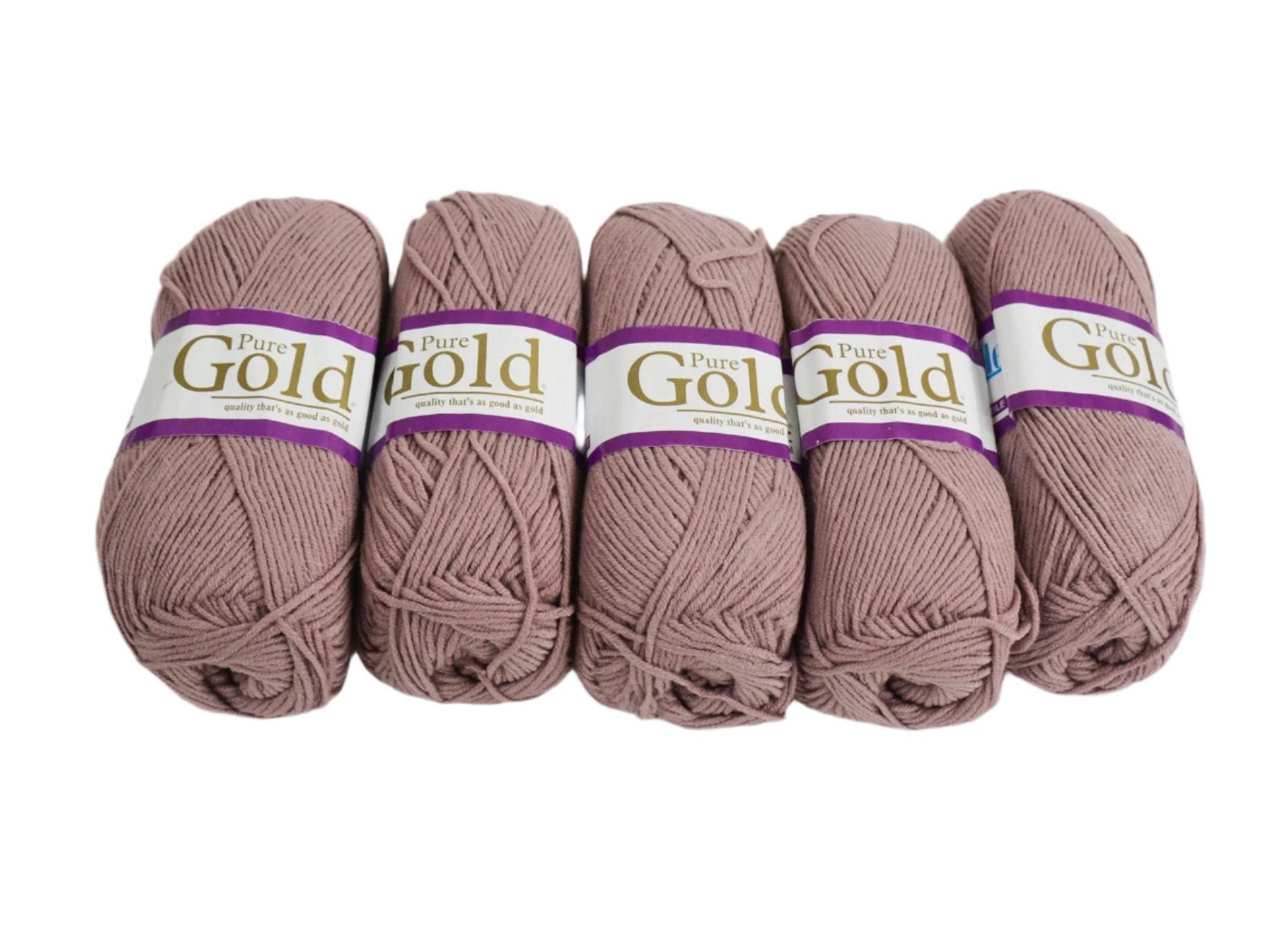 100G 5Pc Pure Gold Dk Rose