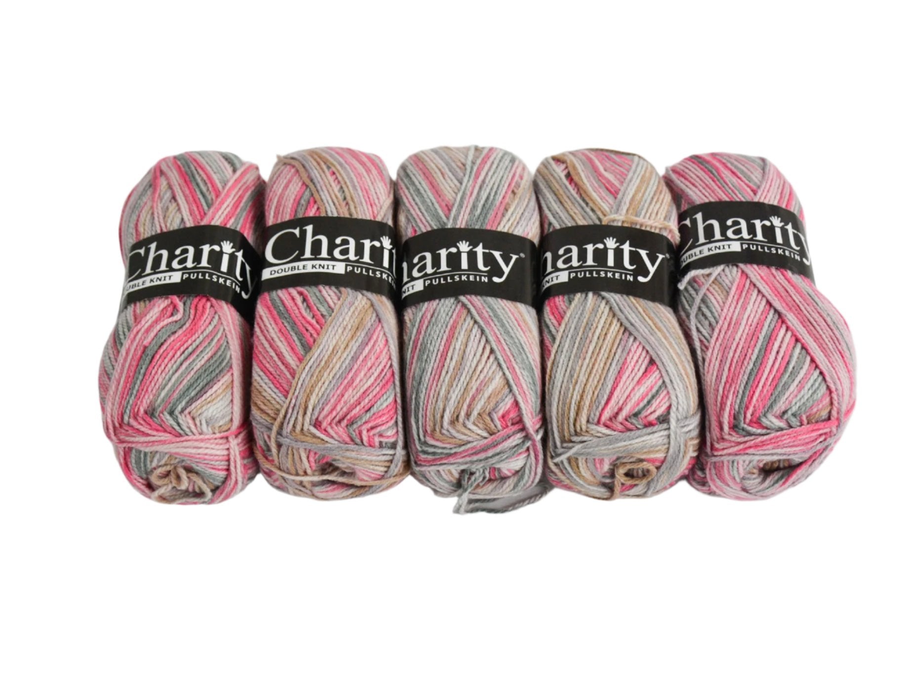 100G 5Pc Charity Print Pullskein Italiano Rose