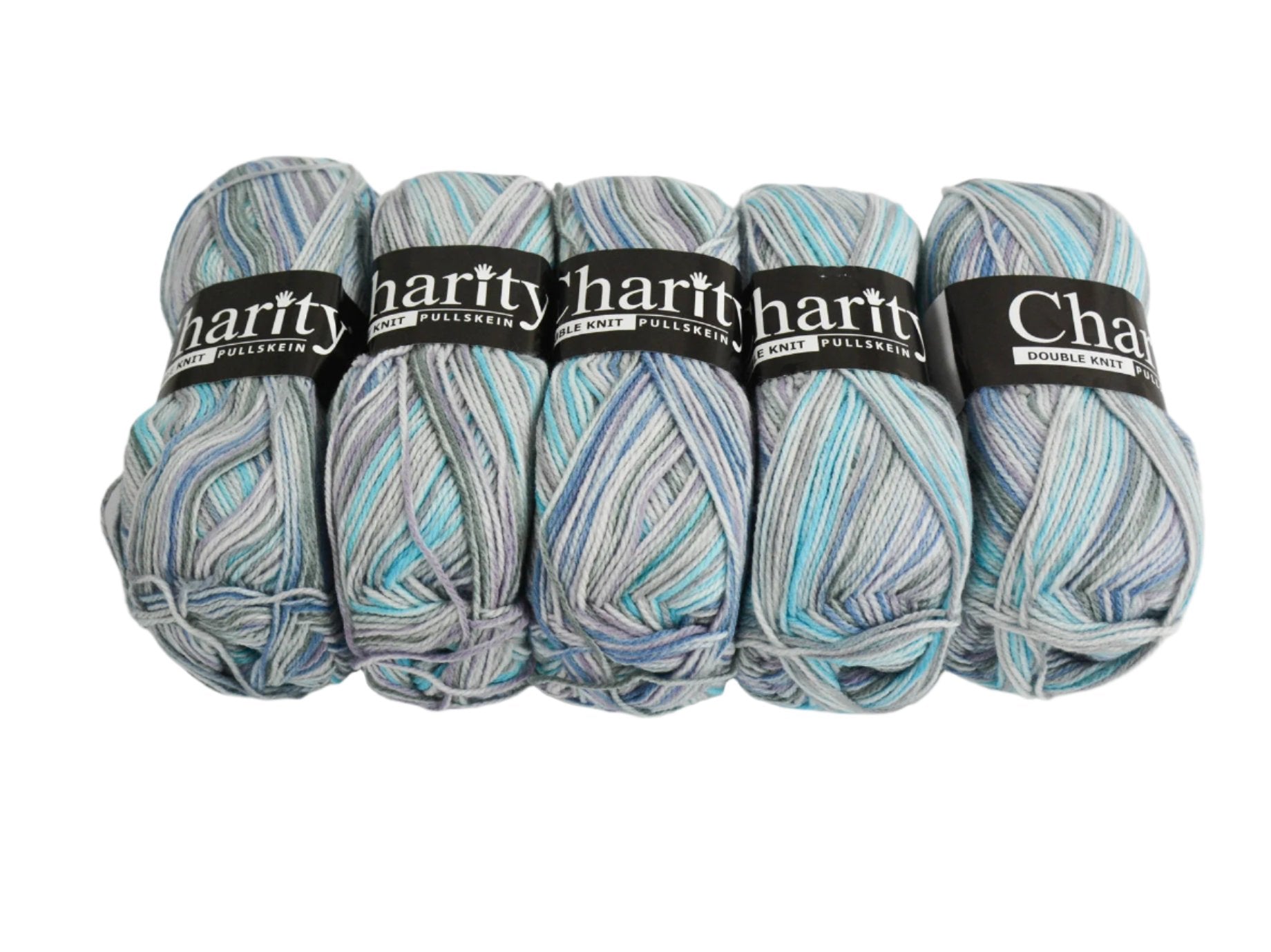 100G 5Pc Charity Print Pullskein Purple Rain