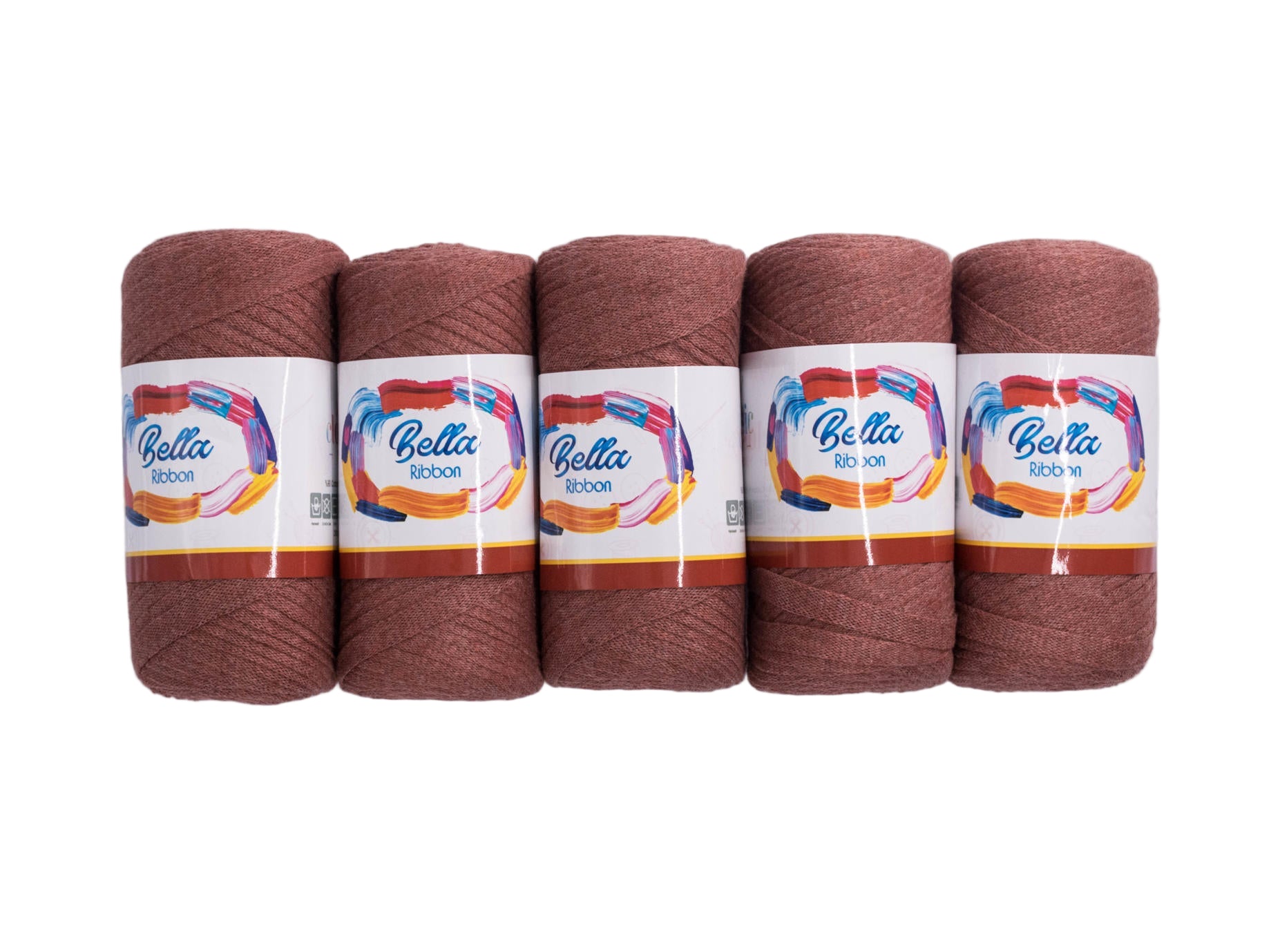 200g 5PC Bella Ribbon Rust