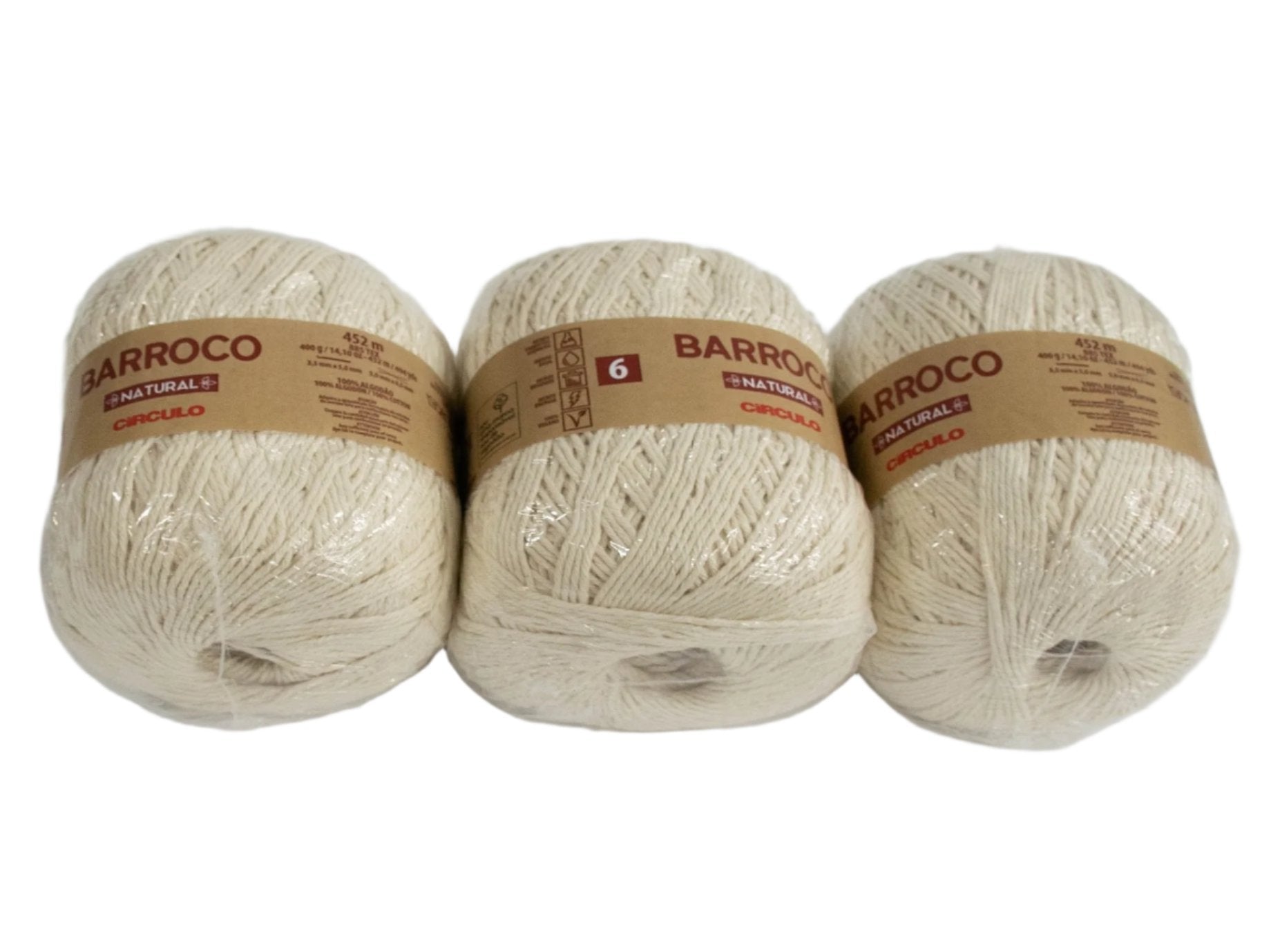 400g 3PC Cotton Crochet