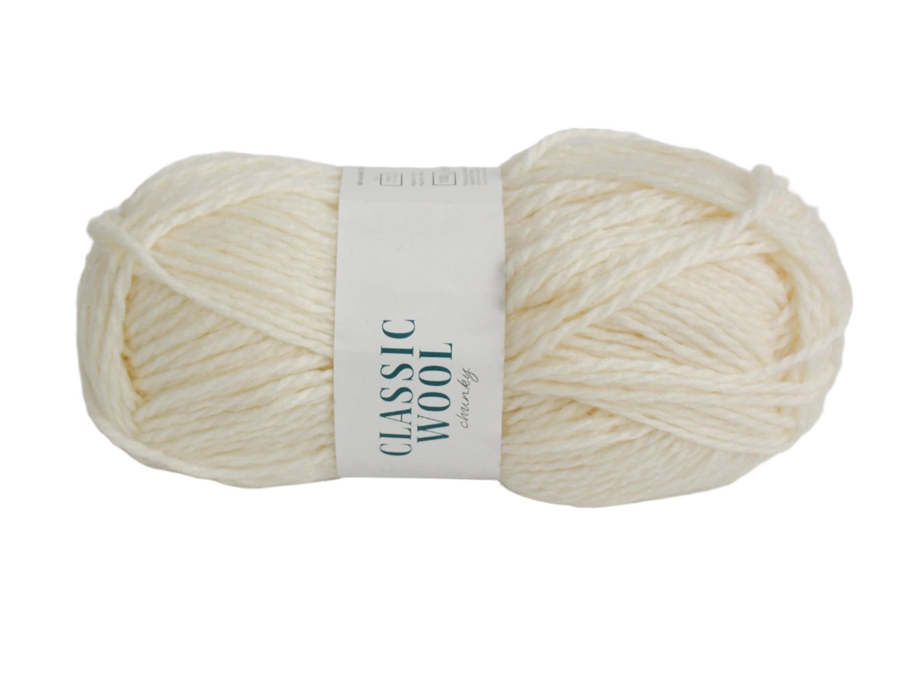 100G Classic Wool Chunky Porcelain