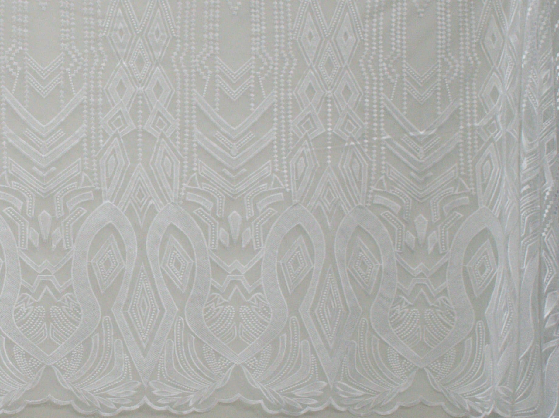 130cm Amy Embroidered Tulle  BF492-1