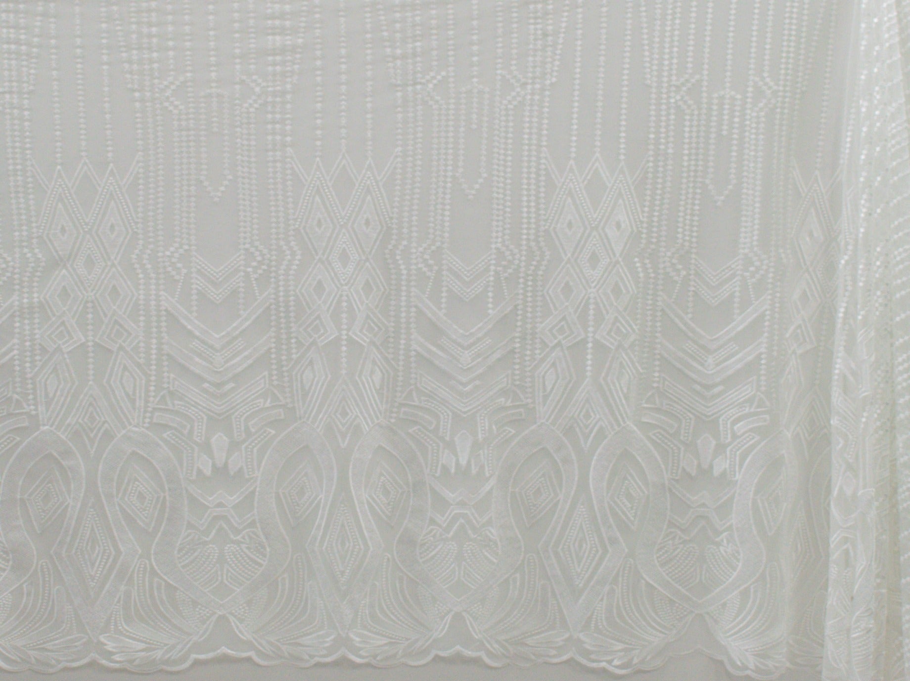 130cm Amy Embroidered Tulle  BF492-2