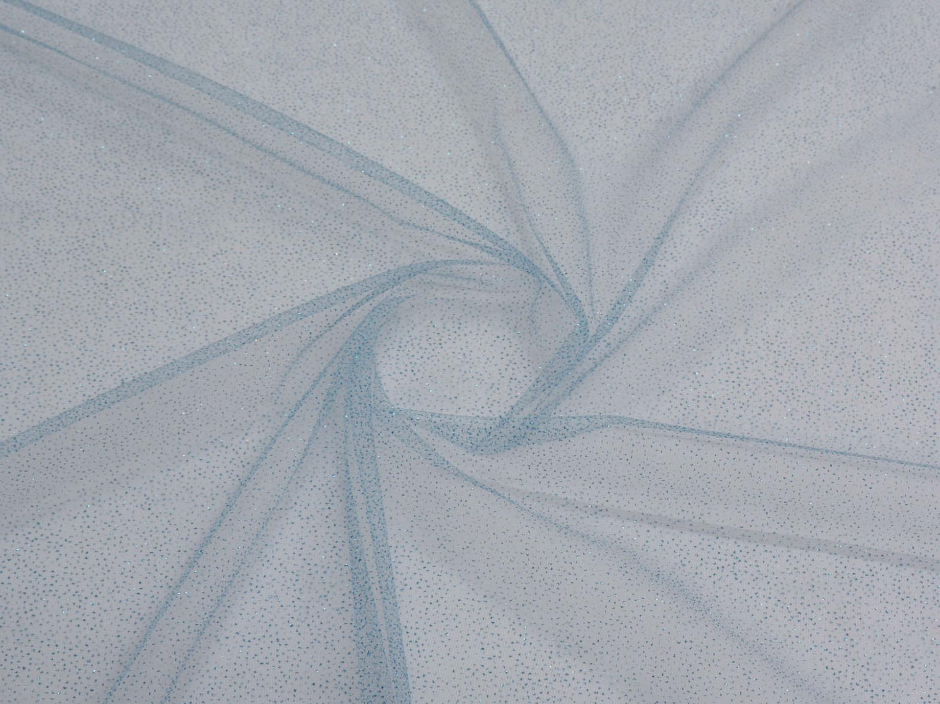 150cm Crystal Metallic Tulle DR021-31