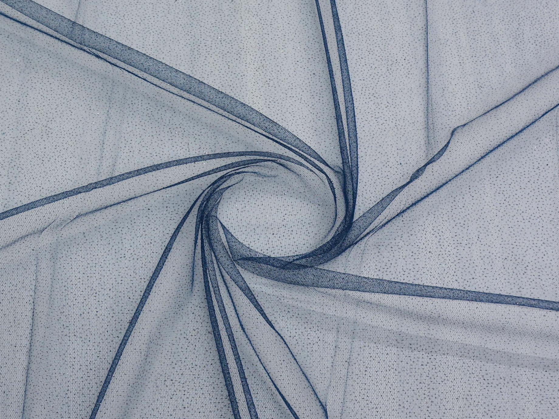 150cm Crystal Metallic Tulle DR021-48