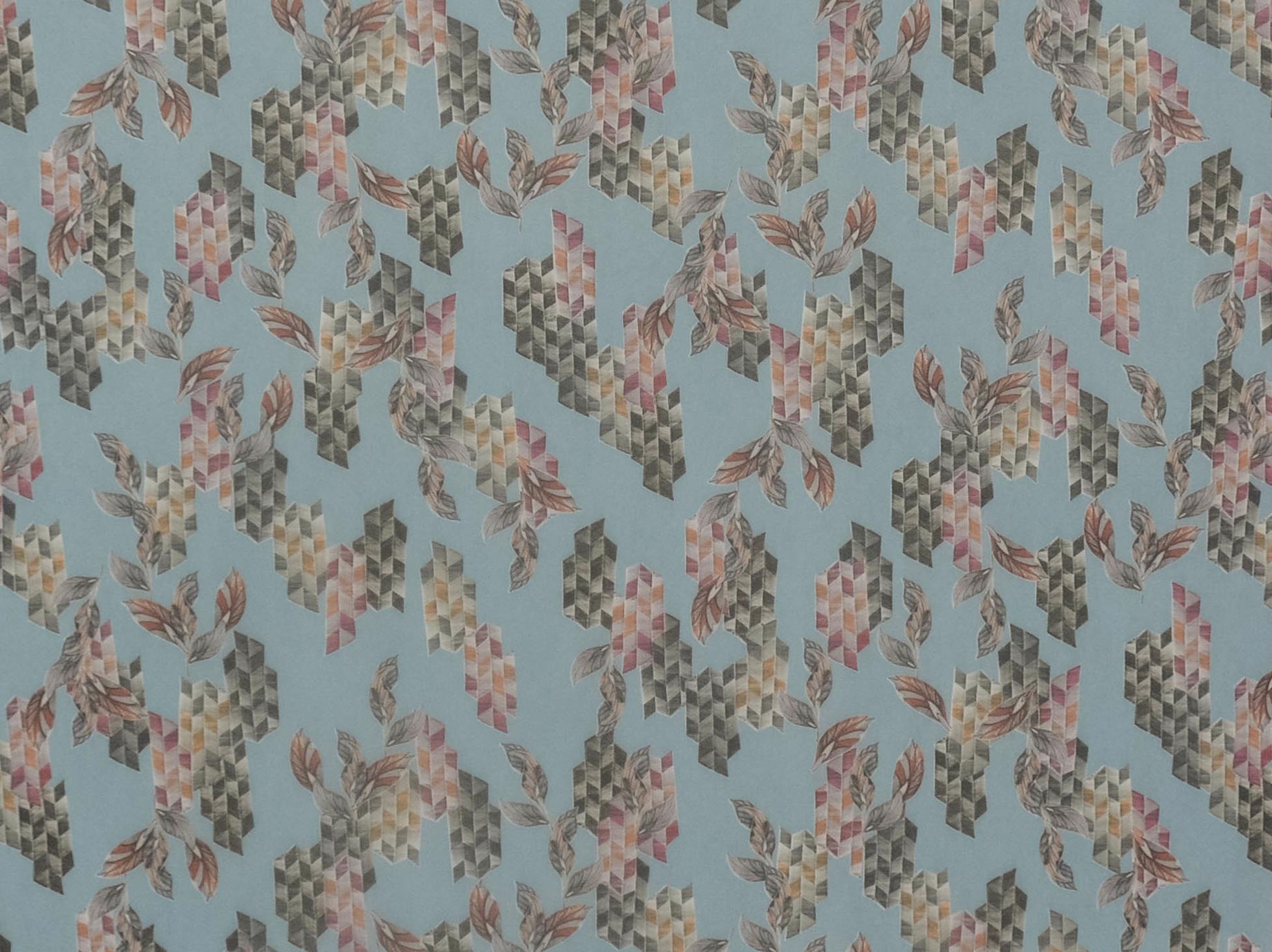 150cm Printed Mesh DR1390-85