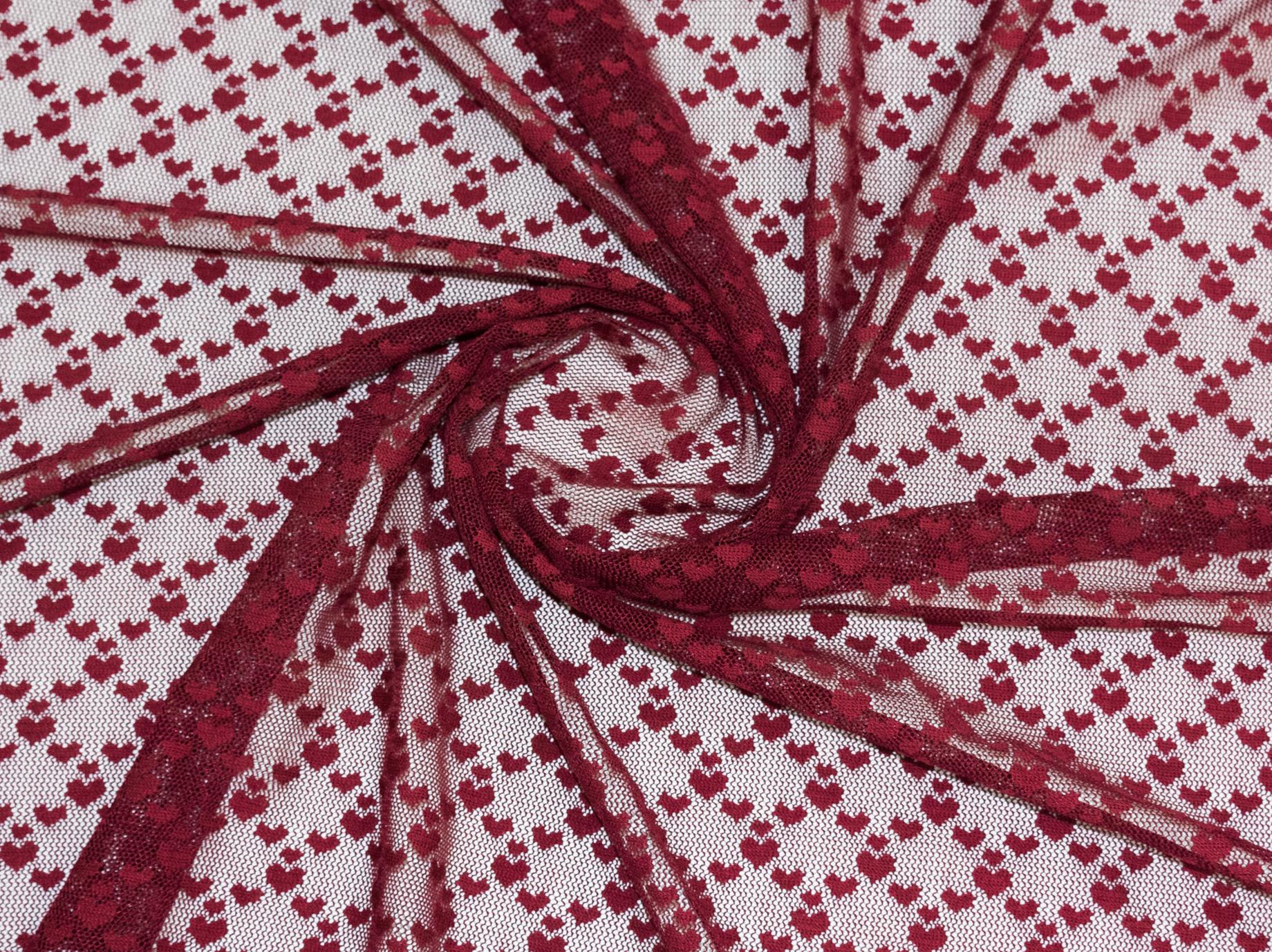 150cm Elena Heart Mesh DR1532-13